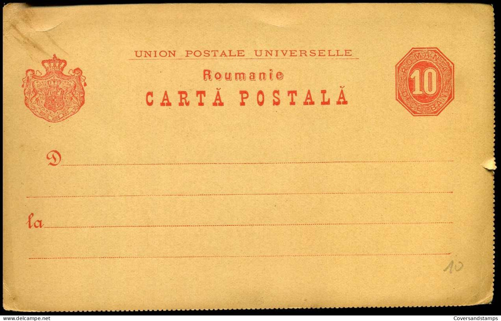 Carta Postala - Post Card - Postwaardestukken