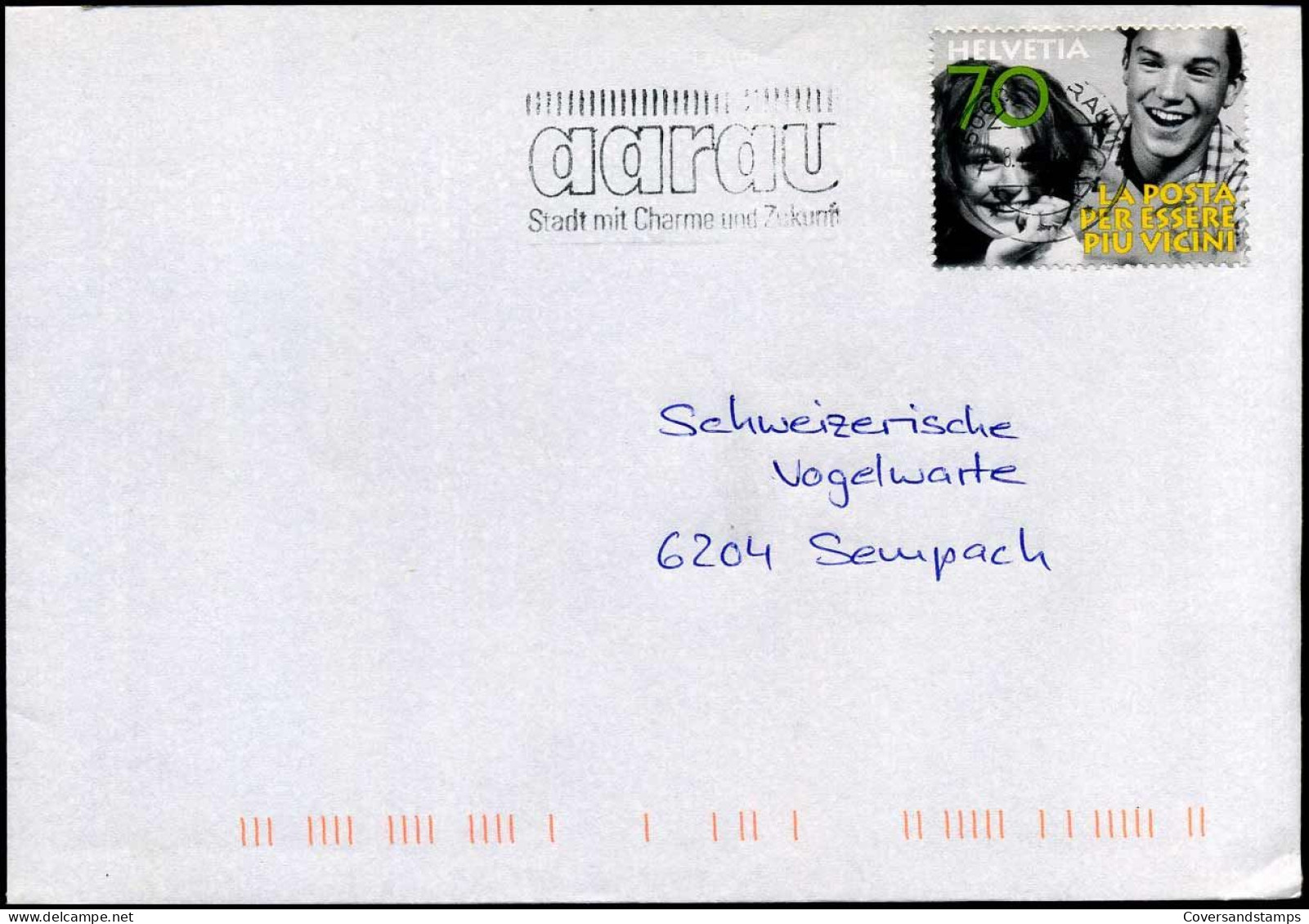Cover To Sempach - Briefe U. Dokumente