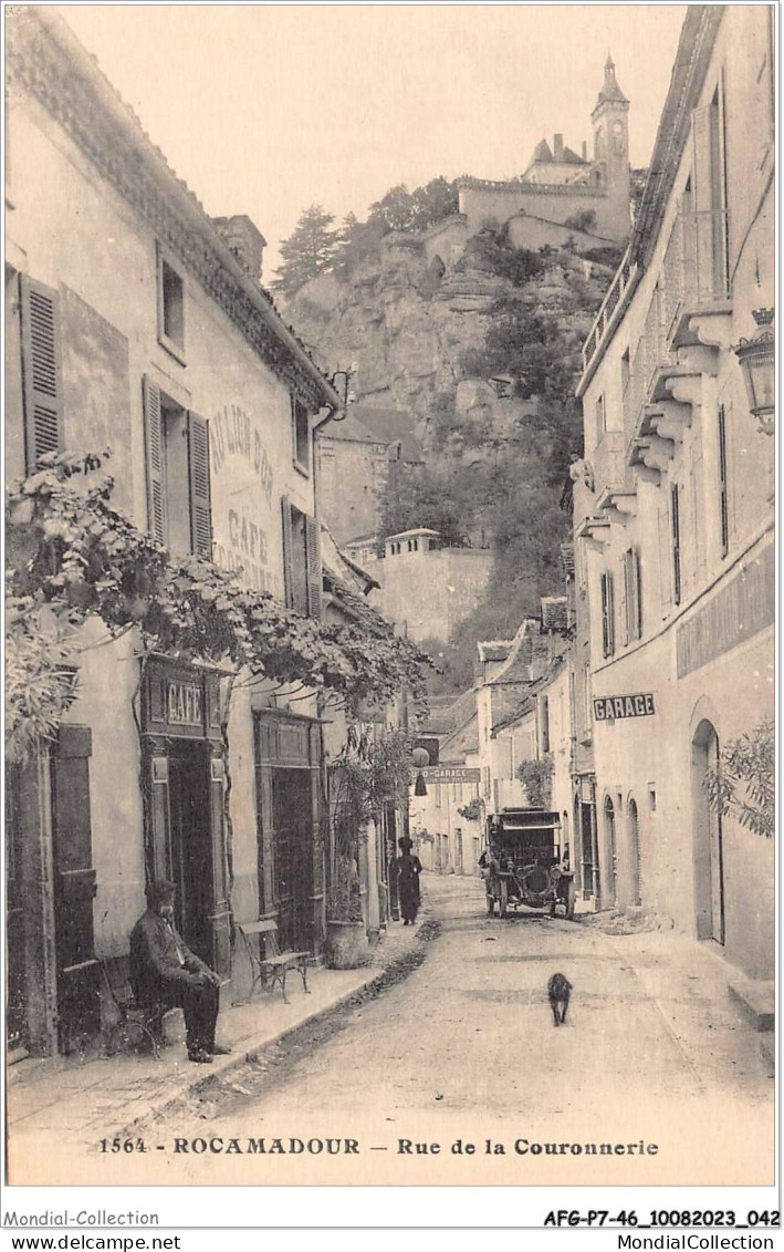 AFGP7-46-0575 - ROCAMADOUR - Rue De La Couronnerie  - Rocamadour