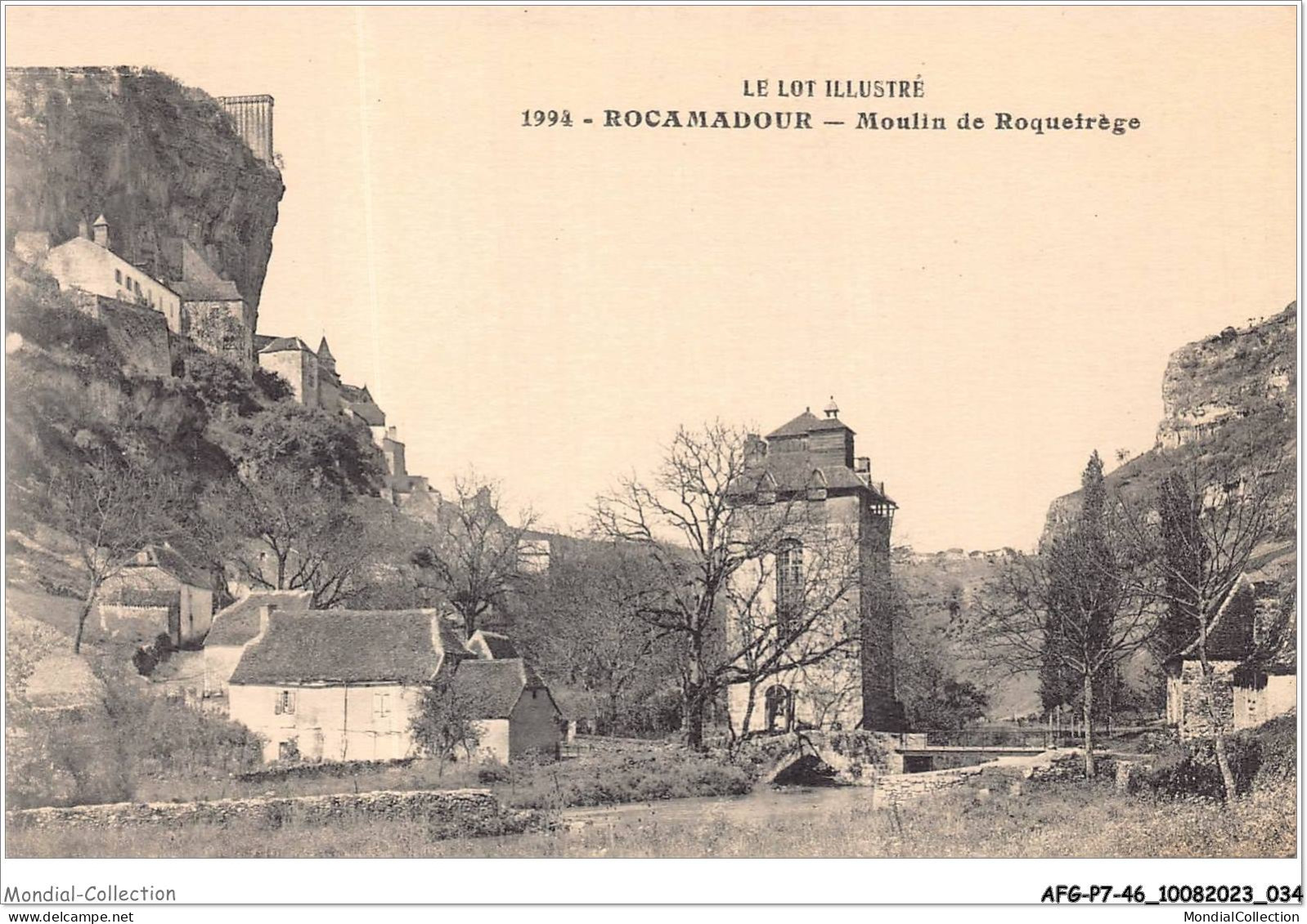 AFGP7-46-0571 -  ROCAMADOUR - Moulin De Roquefrège  - Rocamadour