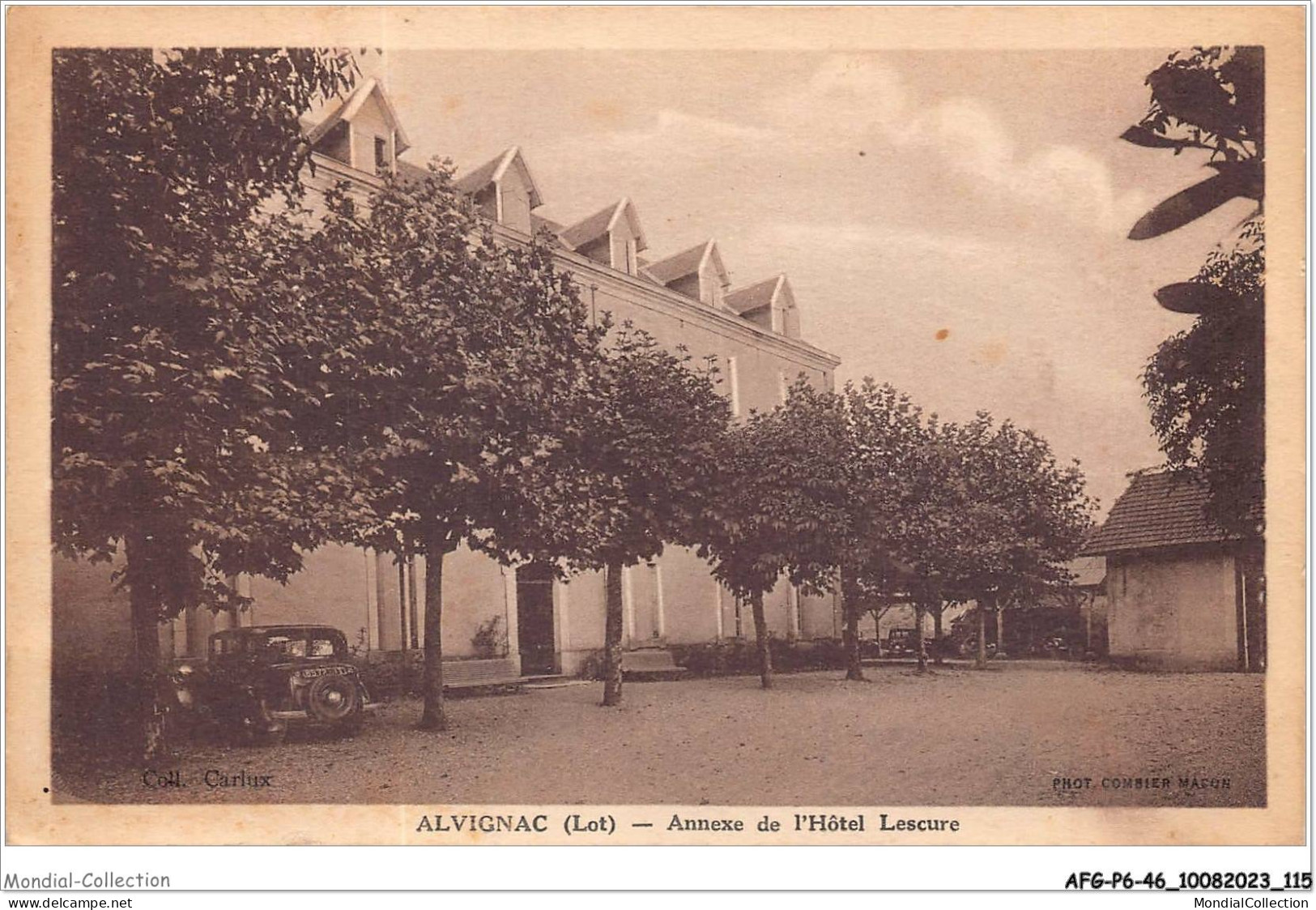 AFGP6-46-0519 - ALVIGNAC - Annexe De L'hôtel Lescure  - Gourdon