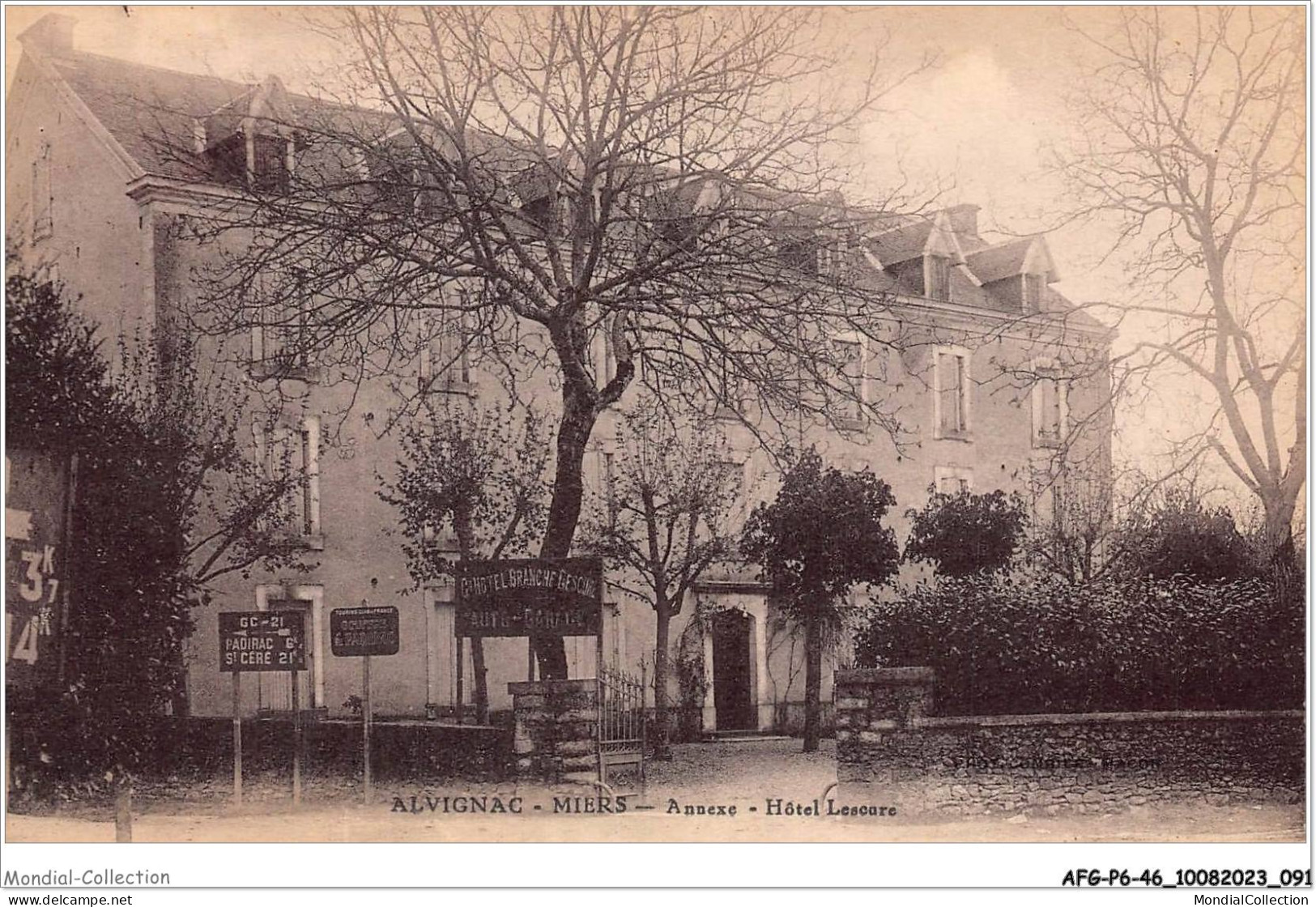 AFGP6-46-0507 - ALVIGNAC-MIERS - Annexe - Hôtel Lescure  - Gourdon