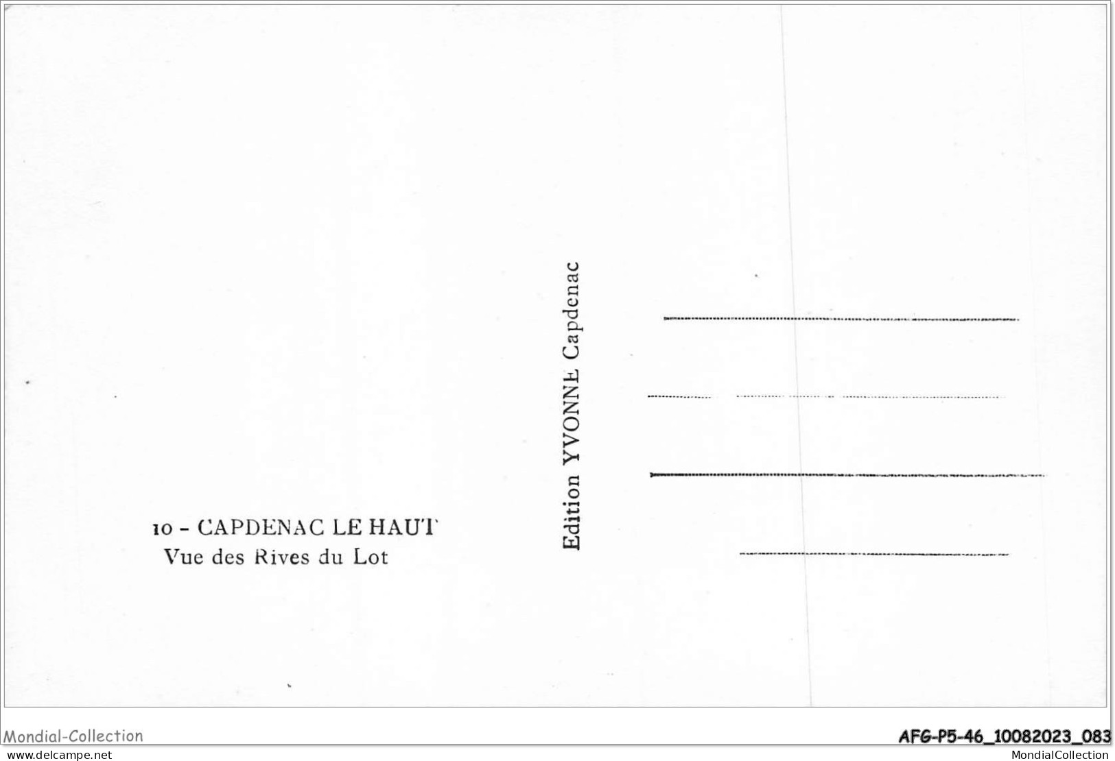 AFGP5-46-0424 - CAPDENAC-LE-HAUT - Vue Des Rives Du Lot  - Figeac