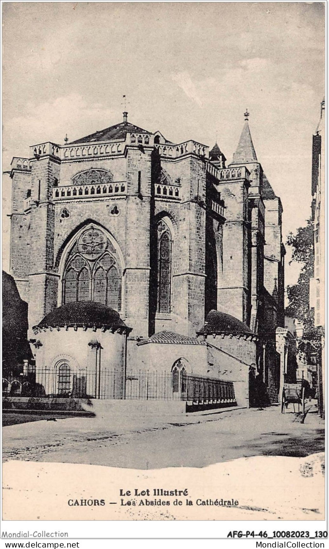 AFGP4-46-0351 - CAHORS - Les Absides De La Cathédrale  - Cahors