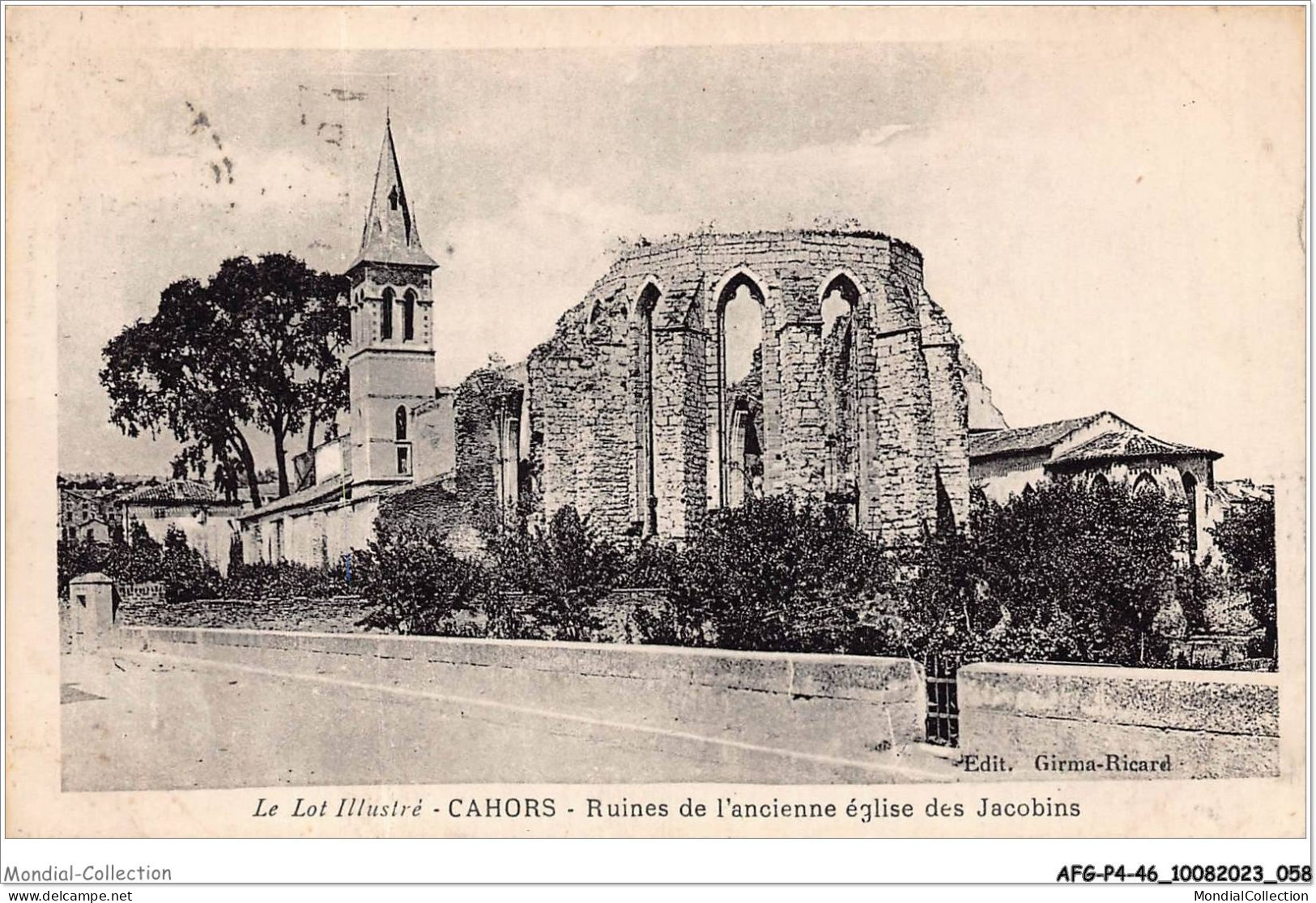 AFGP4-46-0315 - CAHORS - Ruines De L'ancienne église Des Jacobins  - Cahors