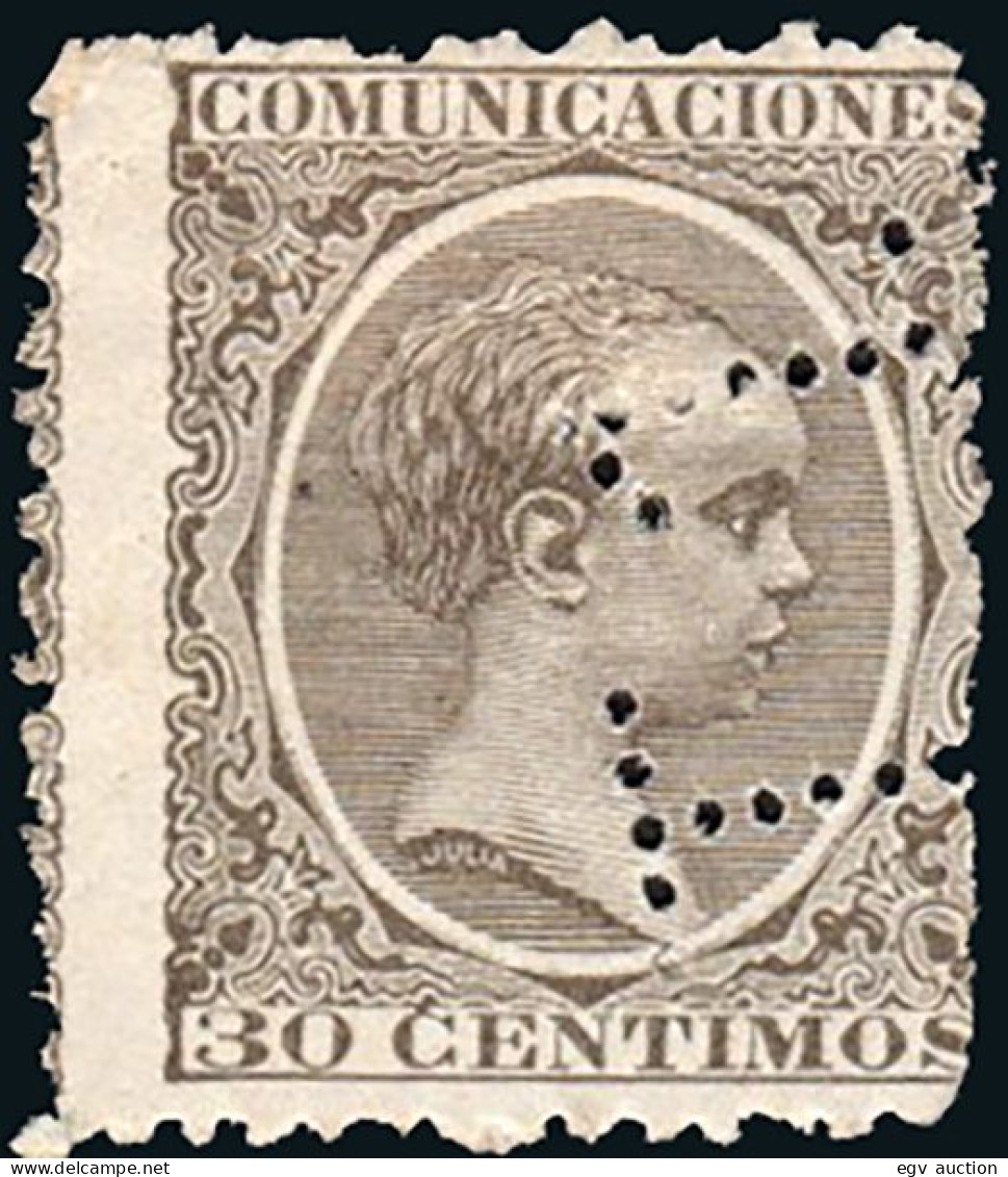 Madrid - Perforado - Edi * 222 - "T.2." (Telégrafos) - Unused Stamps