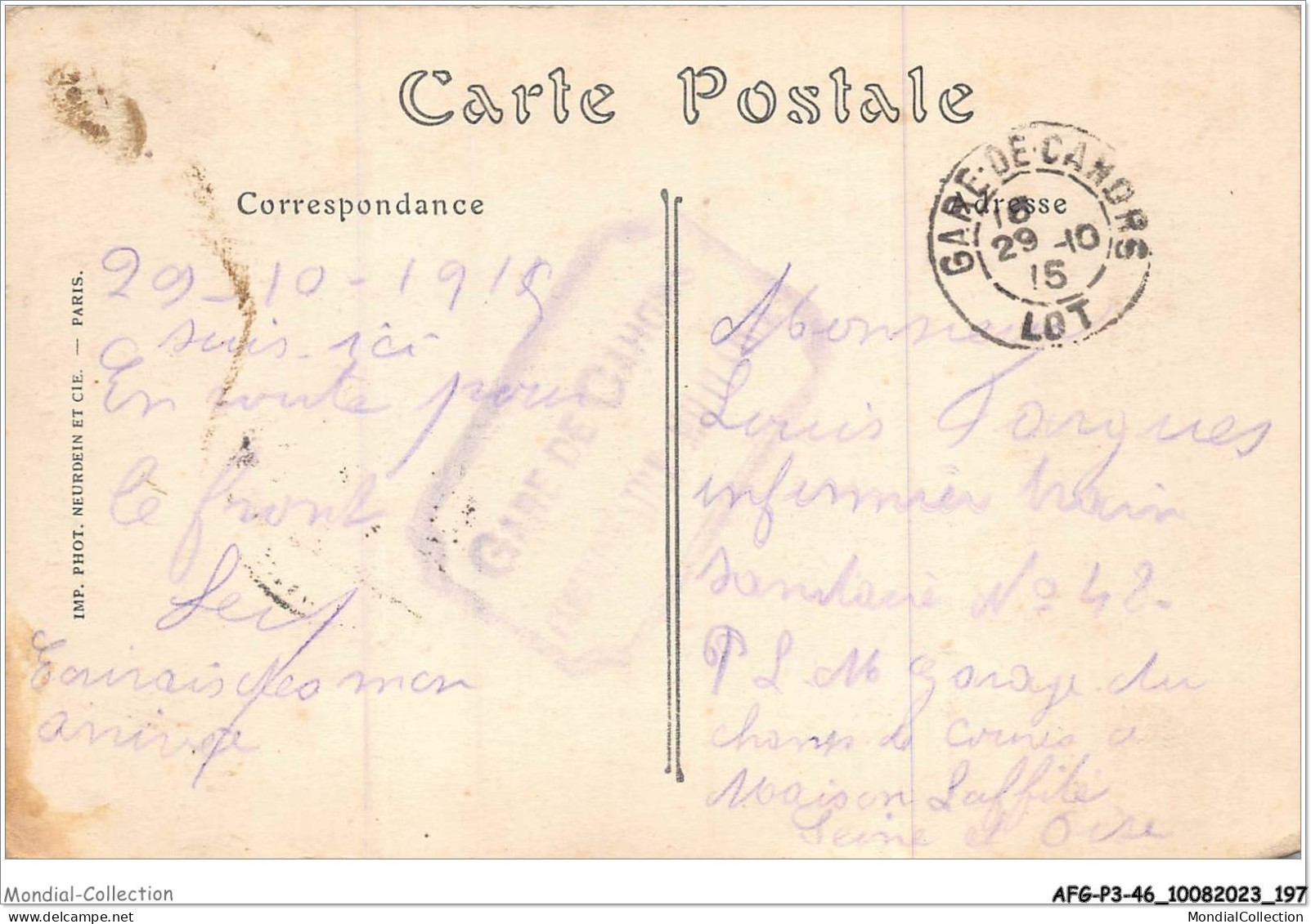 AFGP3-46-0280 - CAHORS - La Cathédrale  - Cahors