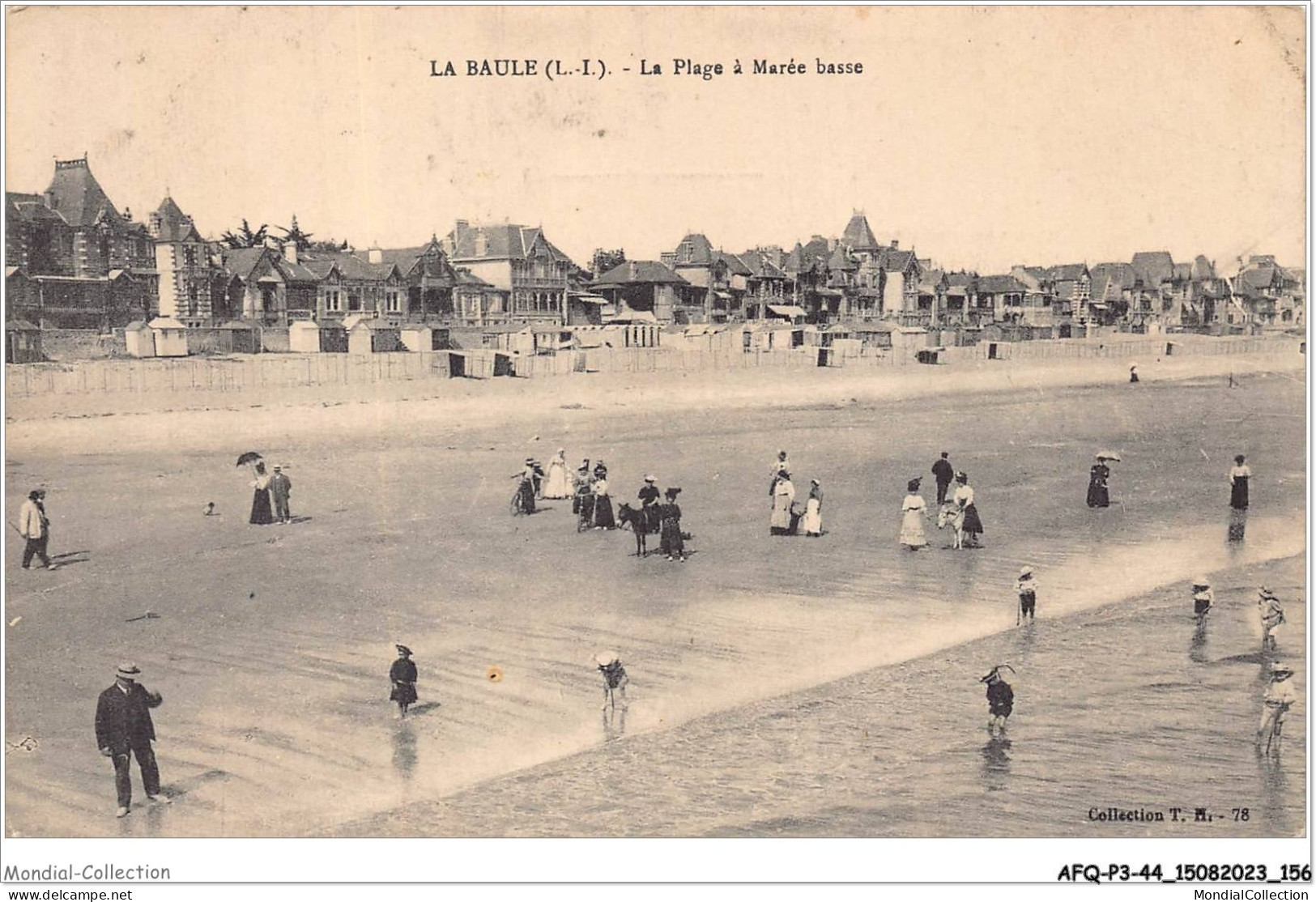 AFQP3-44-0280 - LA BAULE - La Plage à Marée Basse  - La Baule-Escoublac