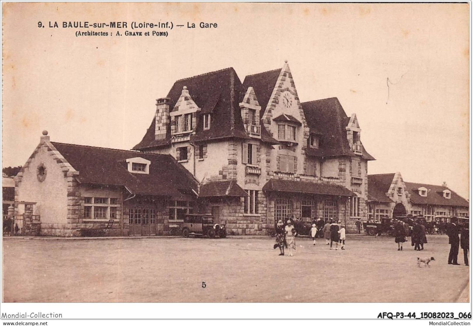 AFQP3-44-0235 - LA BAULE-SUR-MER - La Gare  - La Baule-Escoublac