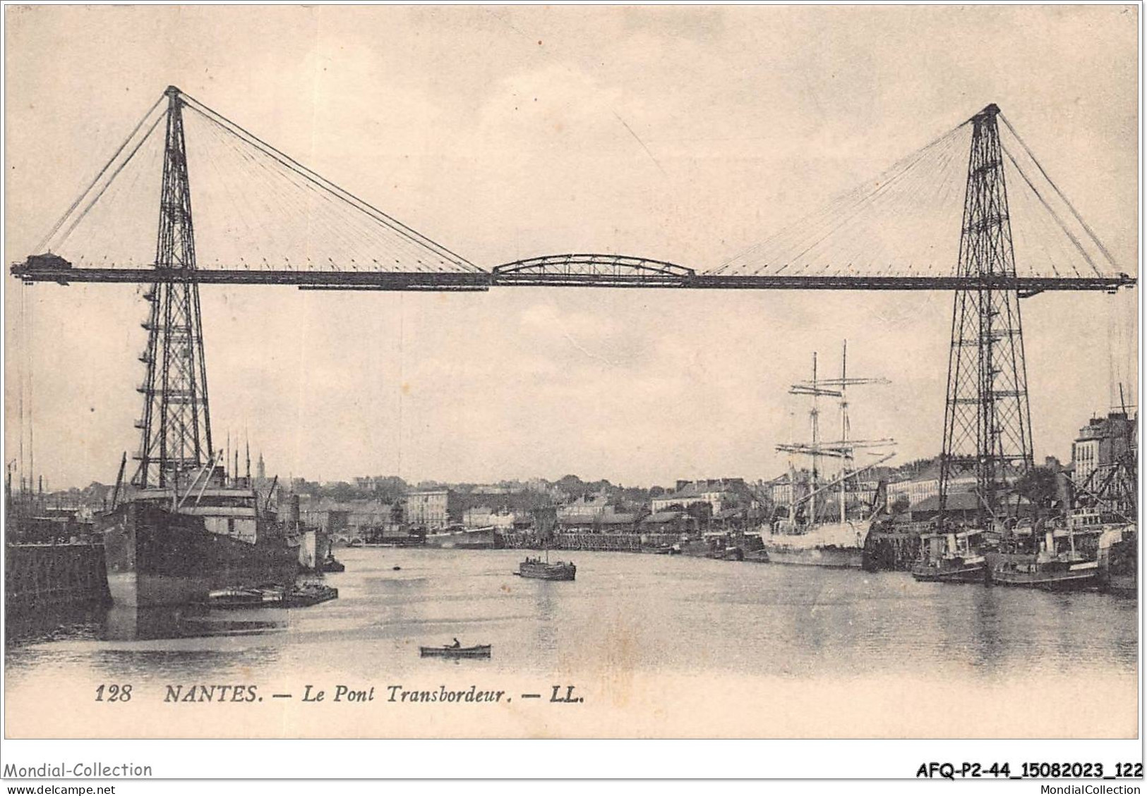 AFQP2-44-0164 - NANTES - Le Pont Transbordeur  - Nantes