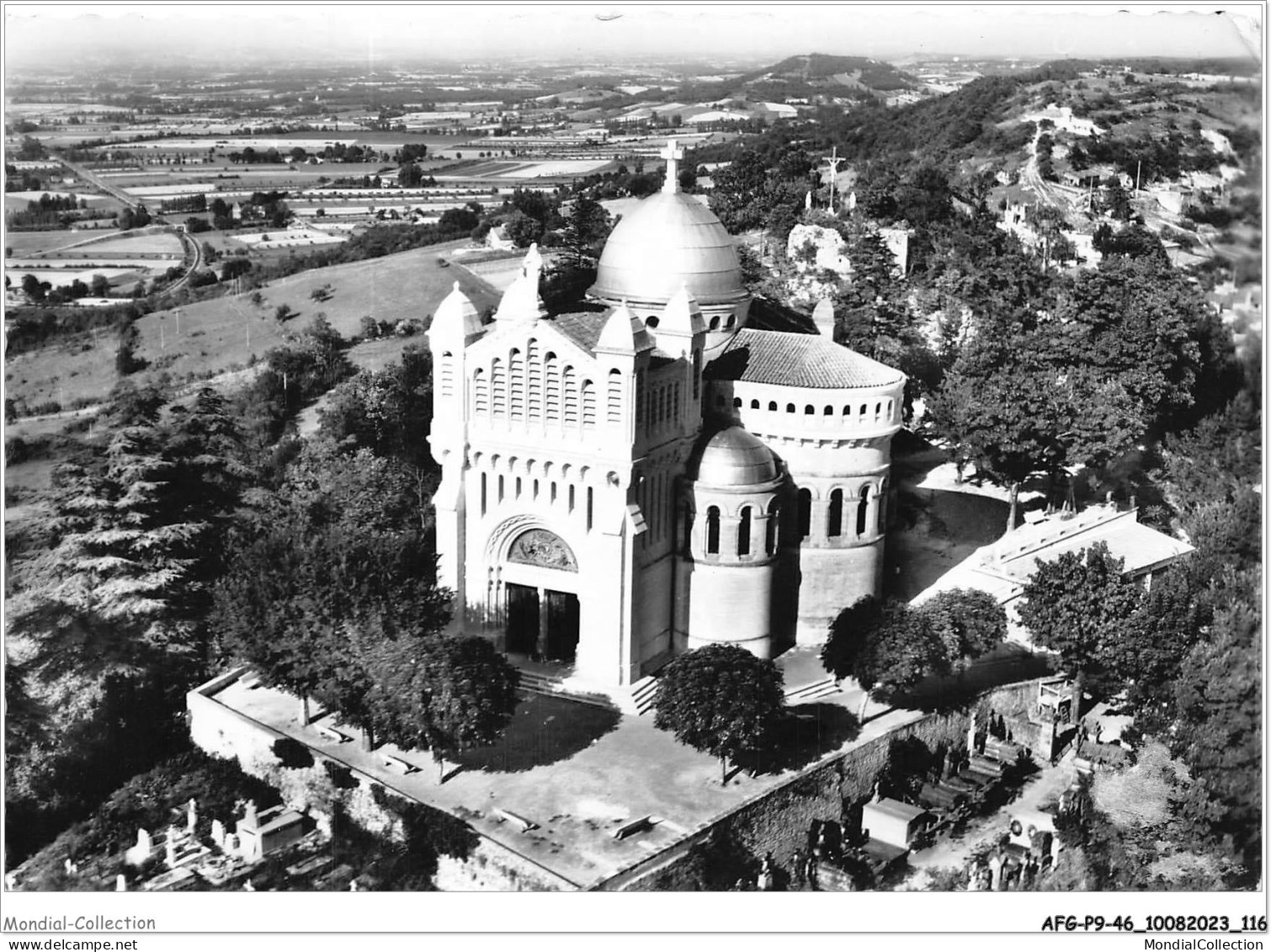 AFGP9-46-0806 - PENNE-D'AGENAIS - Notre-dame De Peyragude - Le Sanctuaire - Vue Aérienne  - Sonstige & Ohne Zuordnung