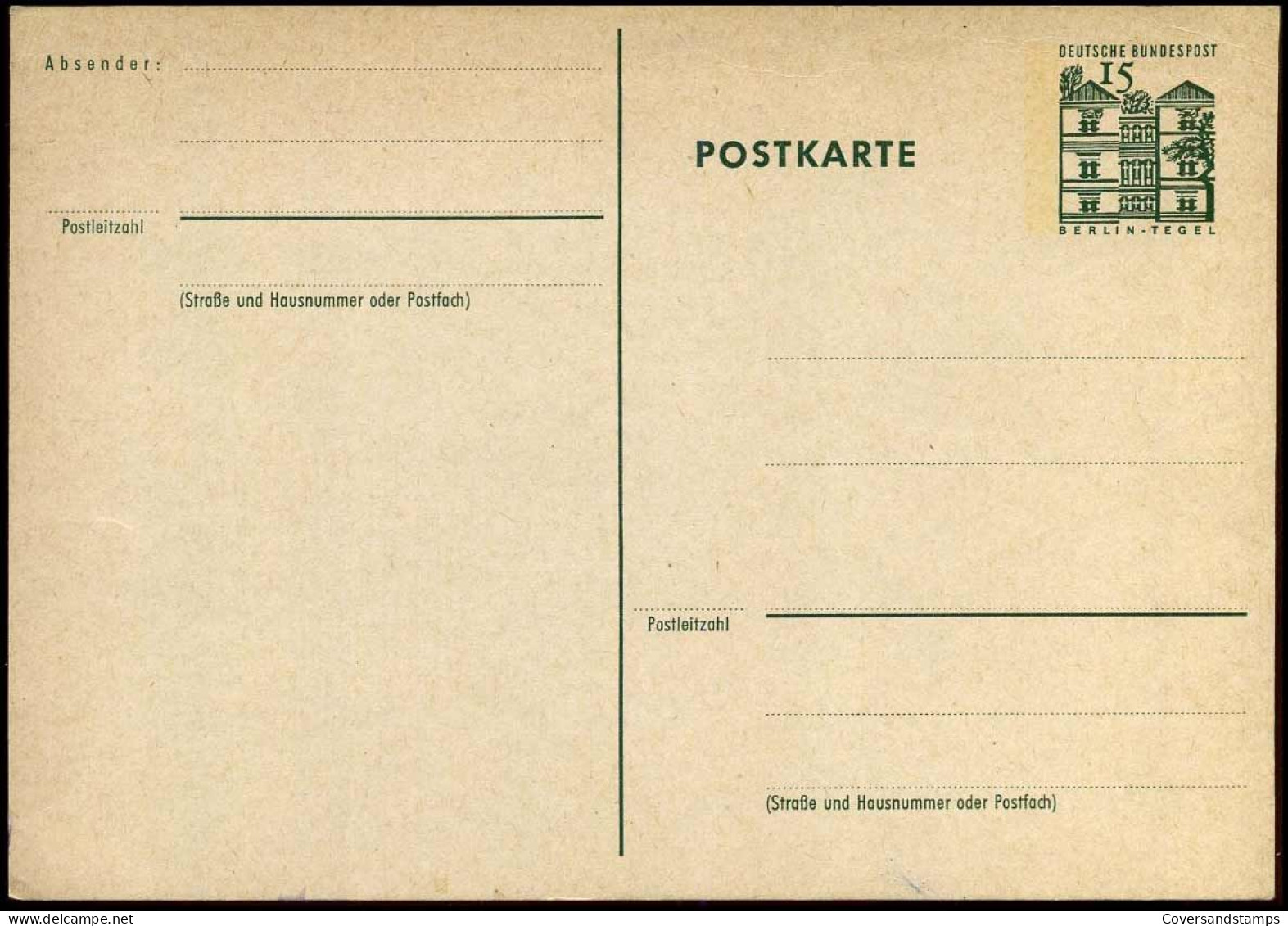 Postkarte - Berlin-Tegel - Postales - Nuevos