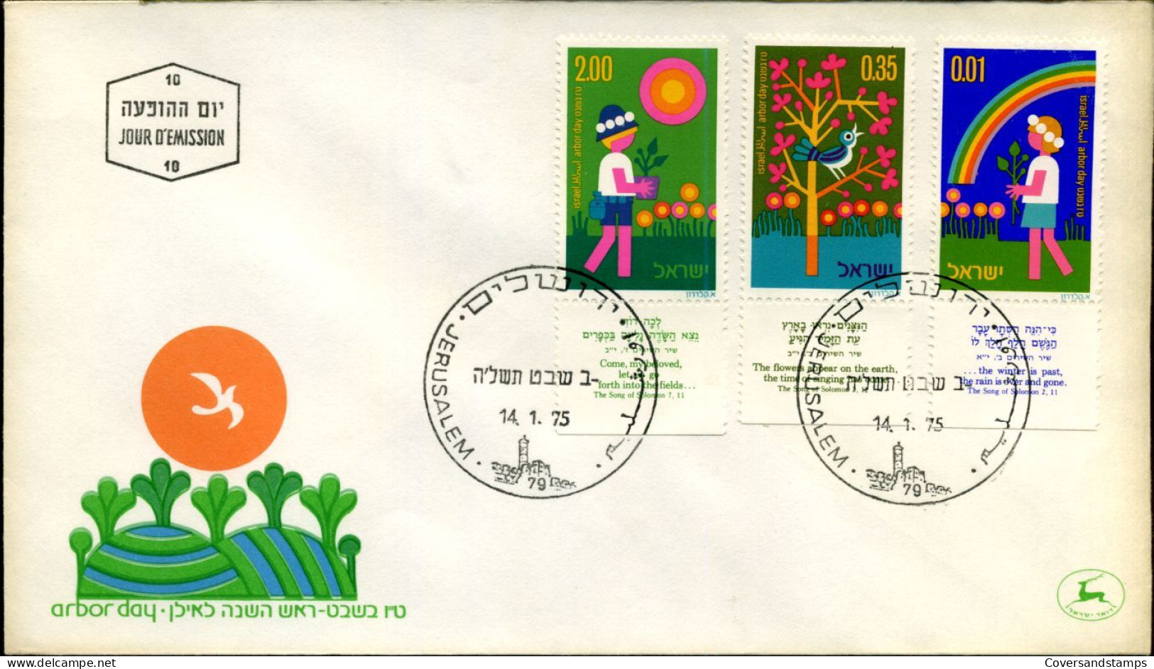 FDC - Arbor Day - FDC