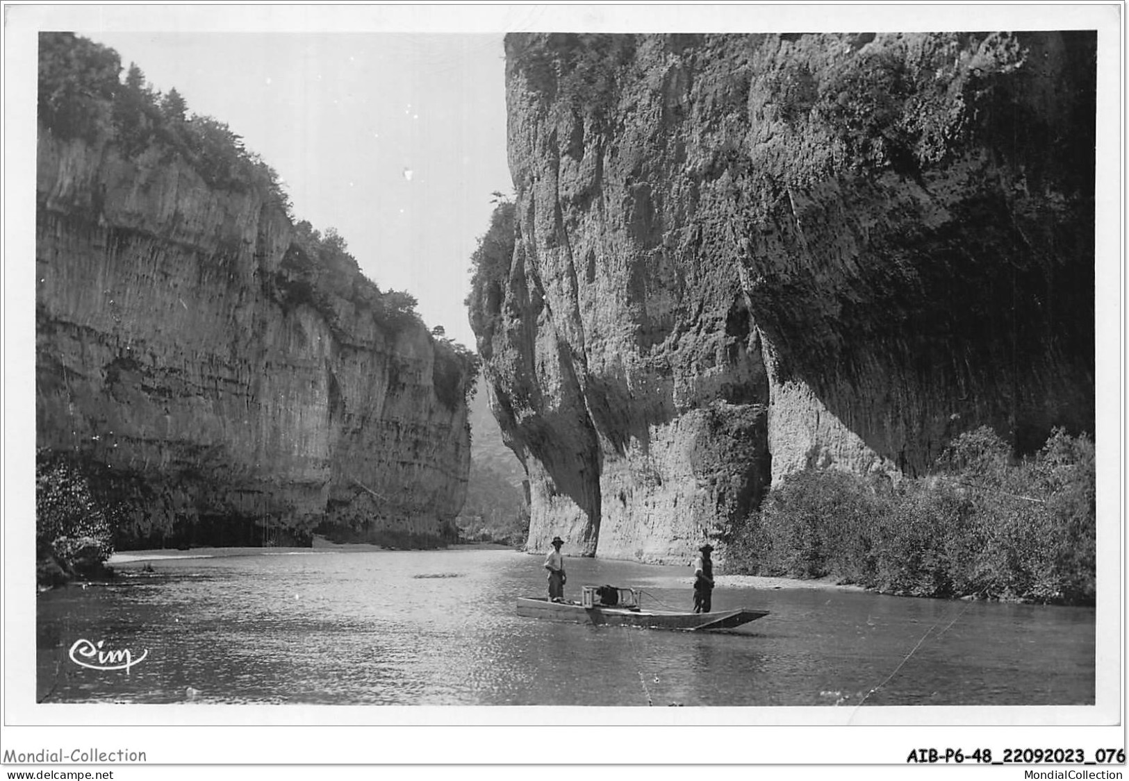 AIBP6-48-0650 - GORGES DU TARN - Les Détroits - Curiosités à Voir Par Descente En Barque  - Gorges Du Tarn