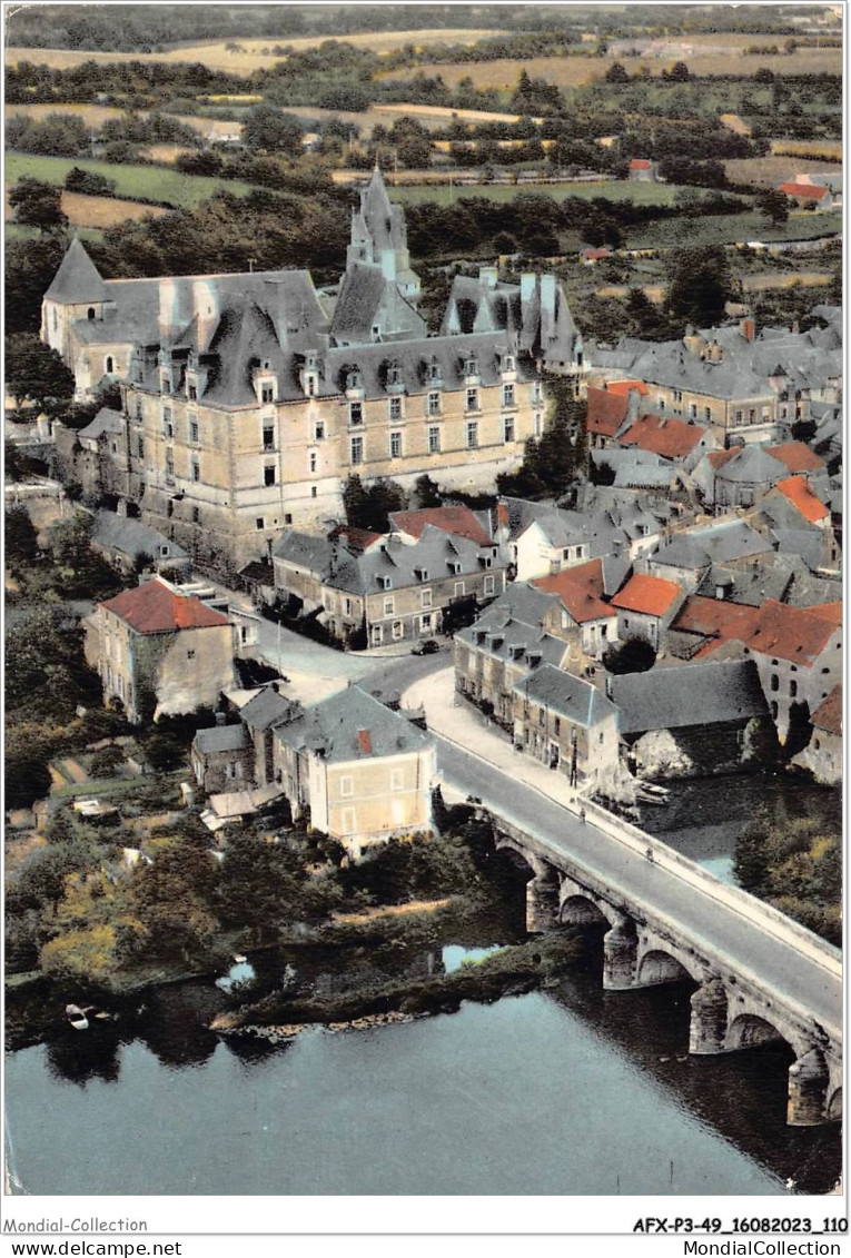 AFXP3-49-0247 - DURTAL - Vue Aerienne - Le Chateau - Durtal