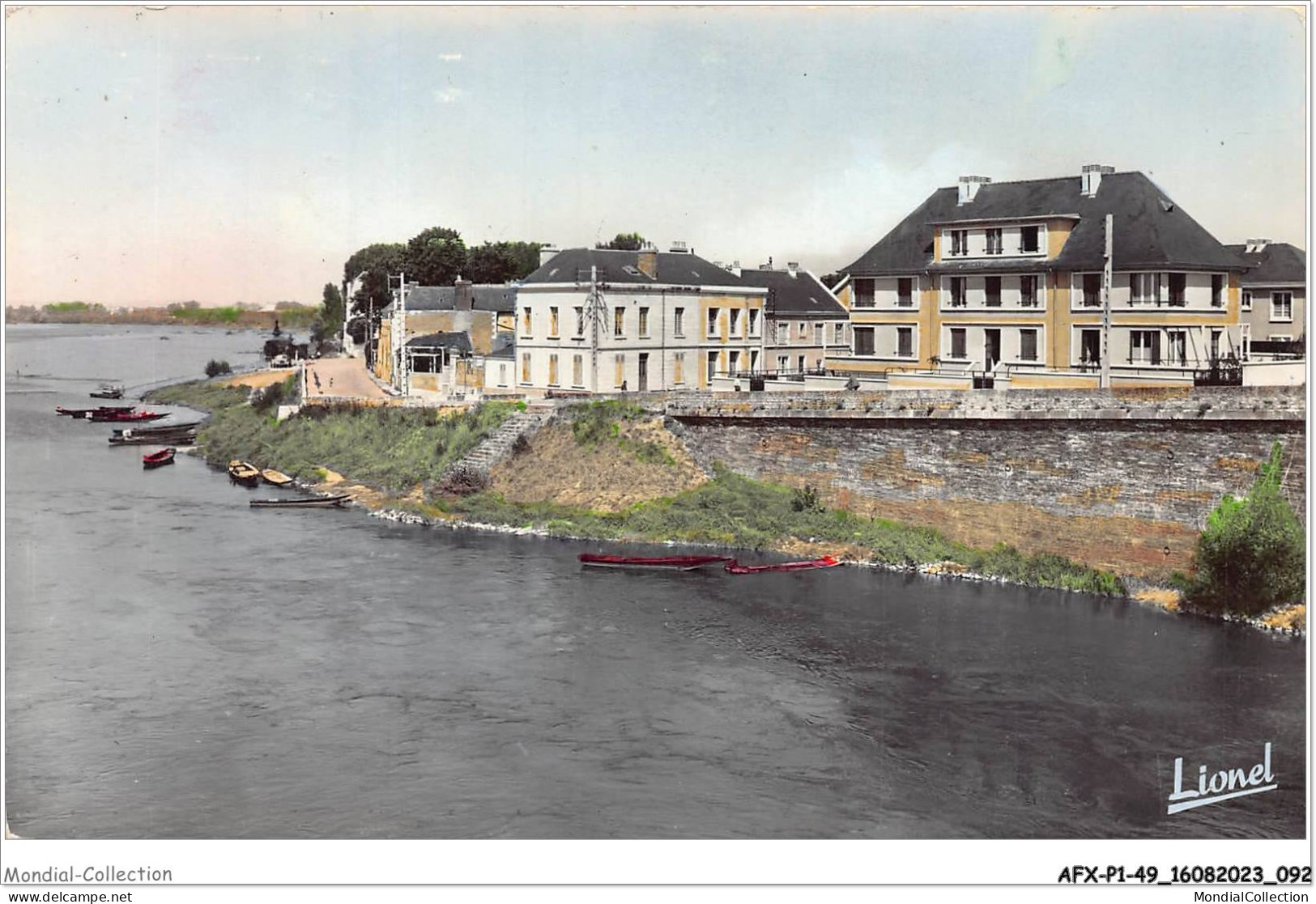 AFXP1-49-0047 - LES PONTS-DE-CLE - La Loire Et Quai Dupetit Thouars - Les Ponts De Ce