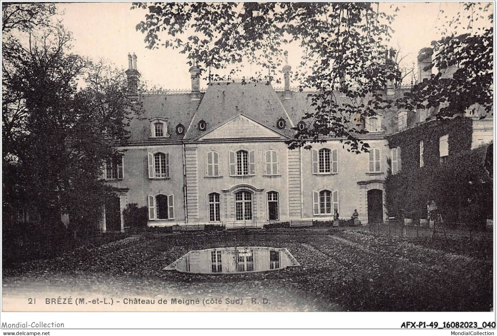 AFXP1-49-0021 - BREZE - Chateau De Meigne - Autres & Non Classés