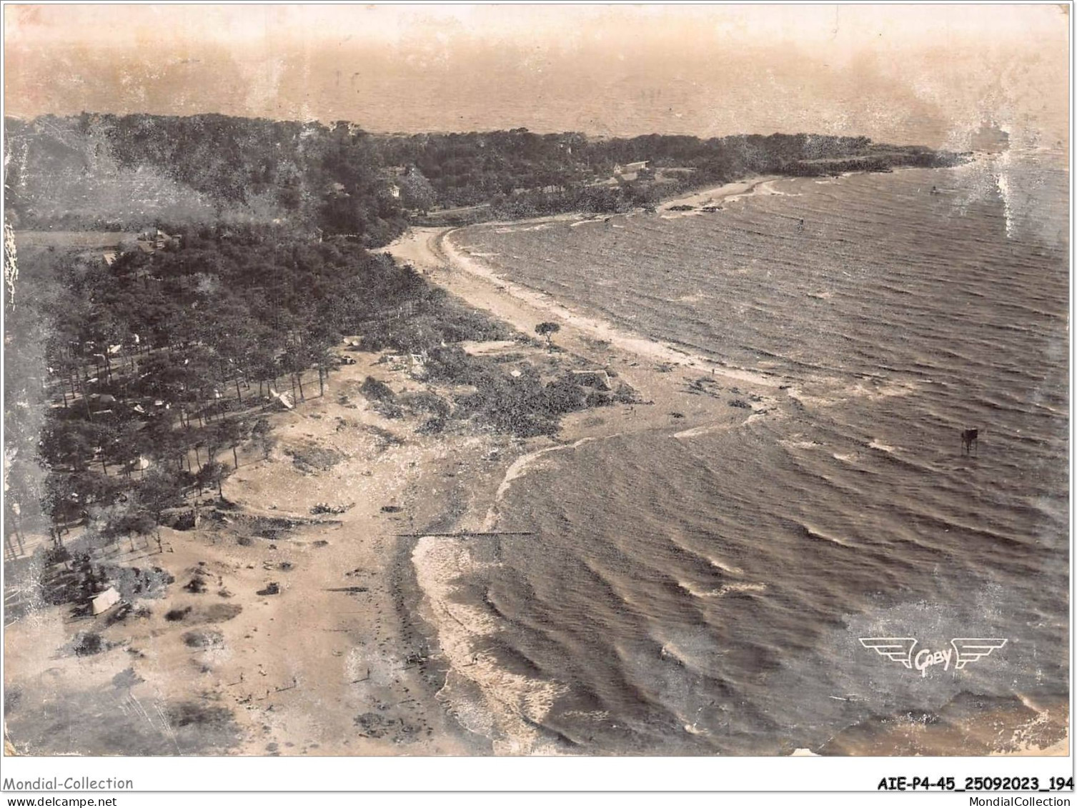 AIEP4-45-0448 - La France Vue Du Ciel - SAINT-BREVIN-L'OCEAN - Loire-inf - Le Camping Et Pointes De La Courance - Saint-Brevin-l'Océan