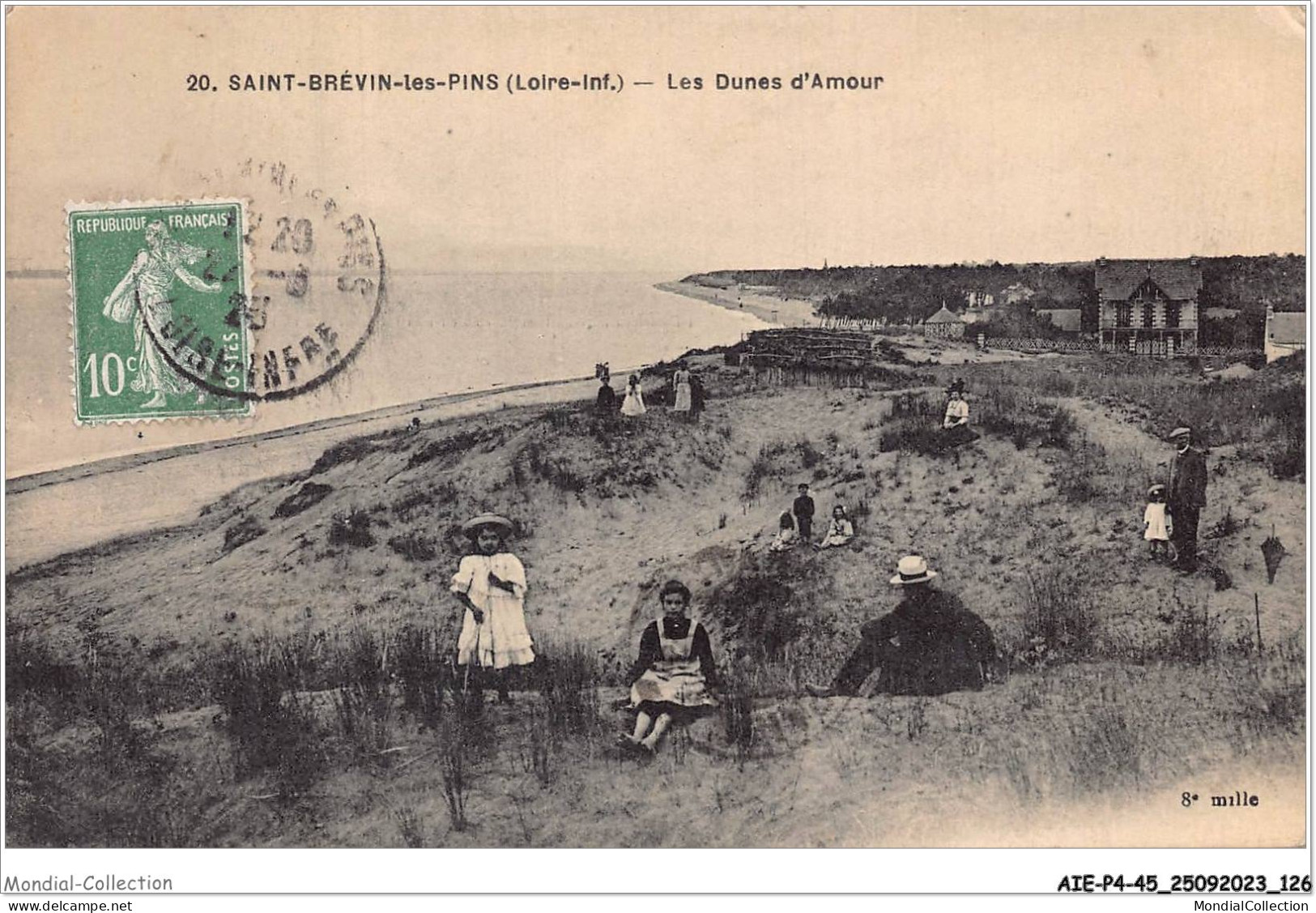 AIEP4-45-0414 - SAINT-BREVIN-LES-PINS - Loire-inf - Les Dunes D'amour - Saint-Brevin-les-Pins