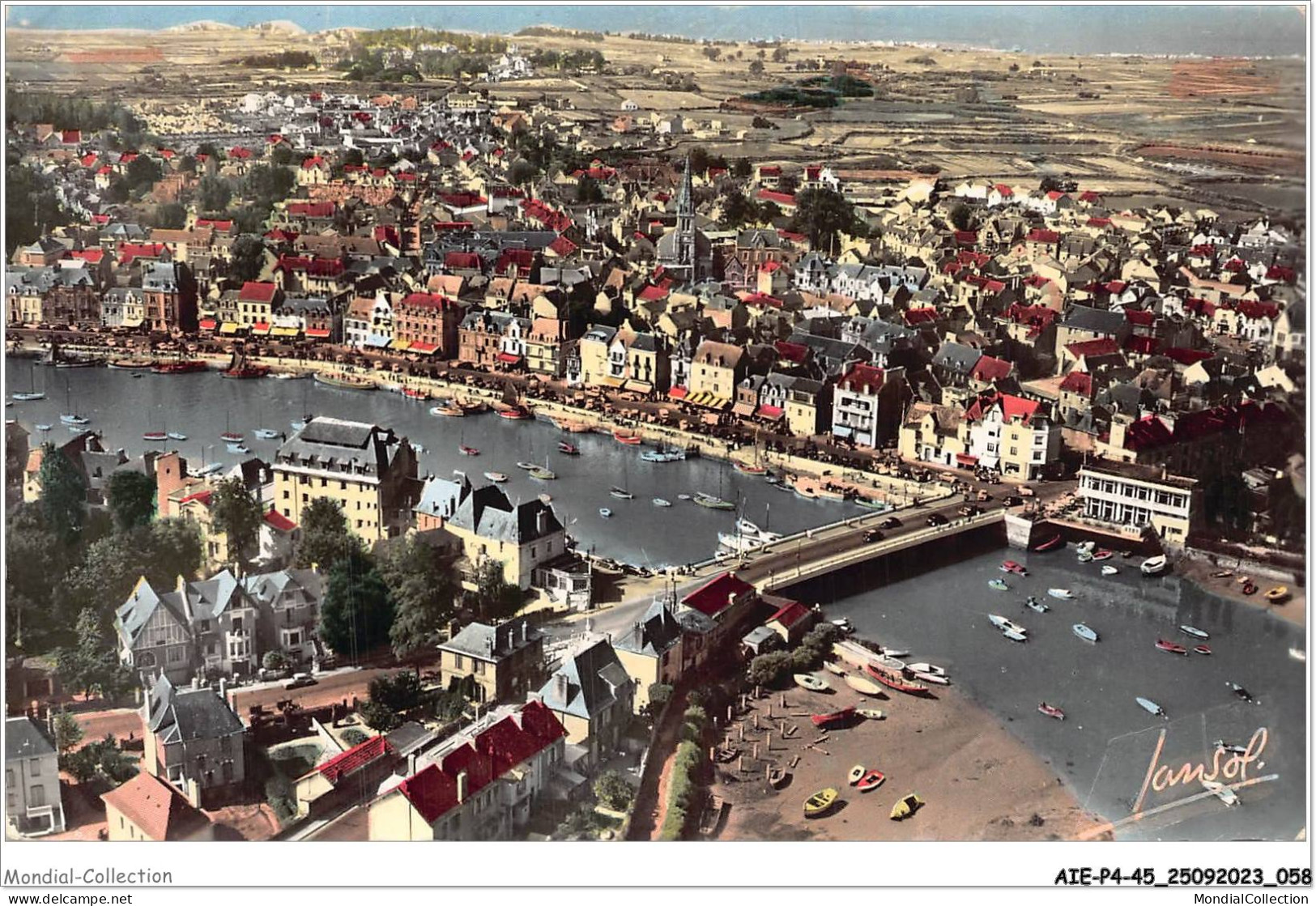 AIEP4-45-0380 - La Côte D'amour - Vue Aérienne Du Port De - LA BAULE - Et Du POULIGUEN - La Baule-Escoublac