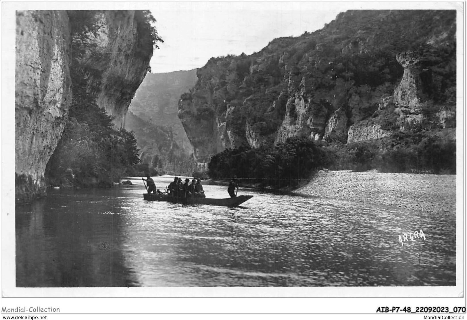 AIBP7-48-0751 - GORGES DU TARN - Entrée Des Détroits  - Gorges Du Tarn