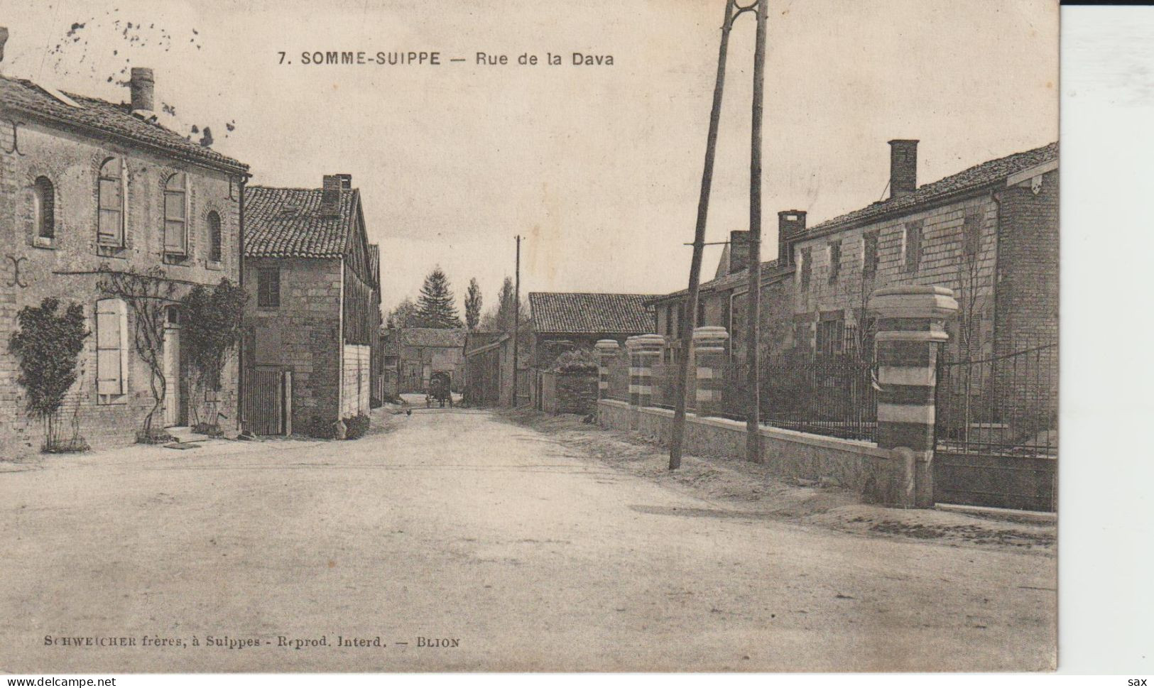 2421-218  Somme-Suippe  Rue De La Dava  Dep 51   Retrait 08-06 - Sonstige & Ohne Zuordnung