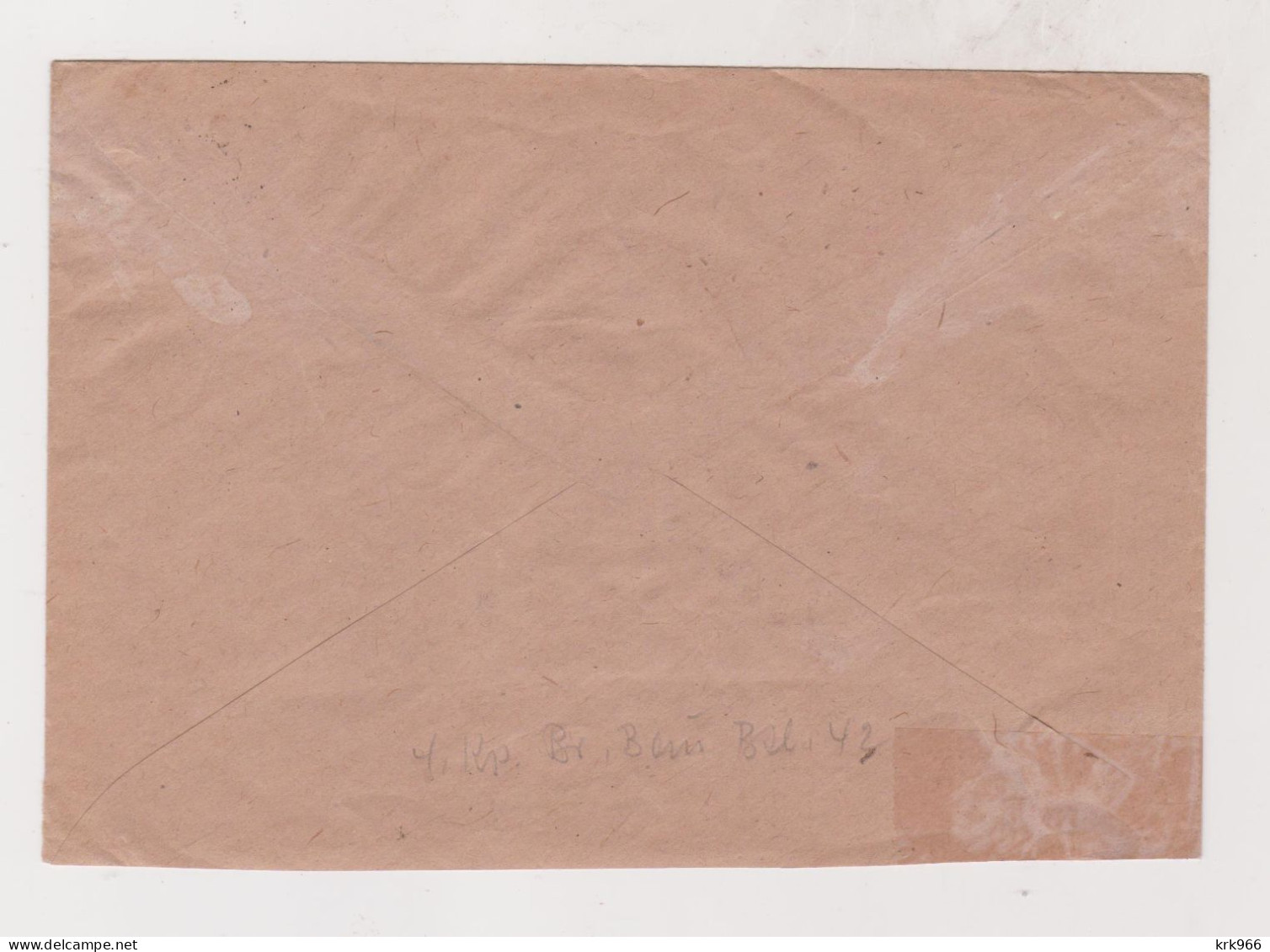 GERMANY WW II 1943 Military Airmail Cover - Briefe U. Dokumente