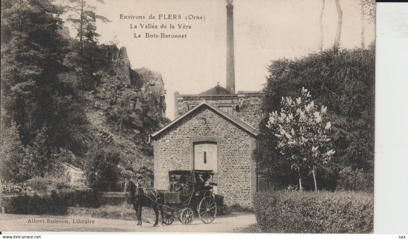 2421-218 Environs De Flers-st Pierre Du Regard-vallée De La Vére-le Bois Baronnet -filature? Dep 61  Retrait 08-06 - Autres & Non Classés