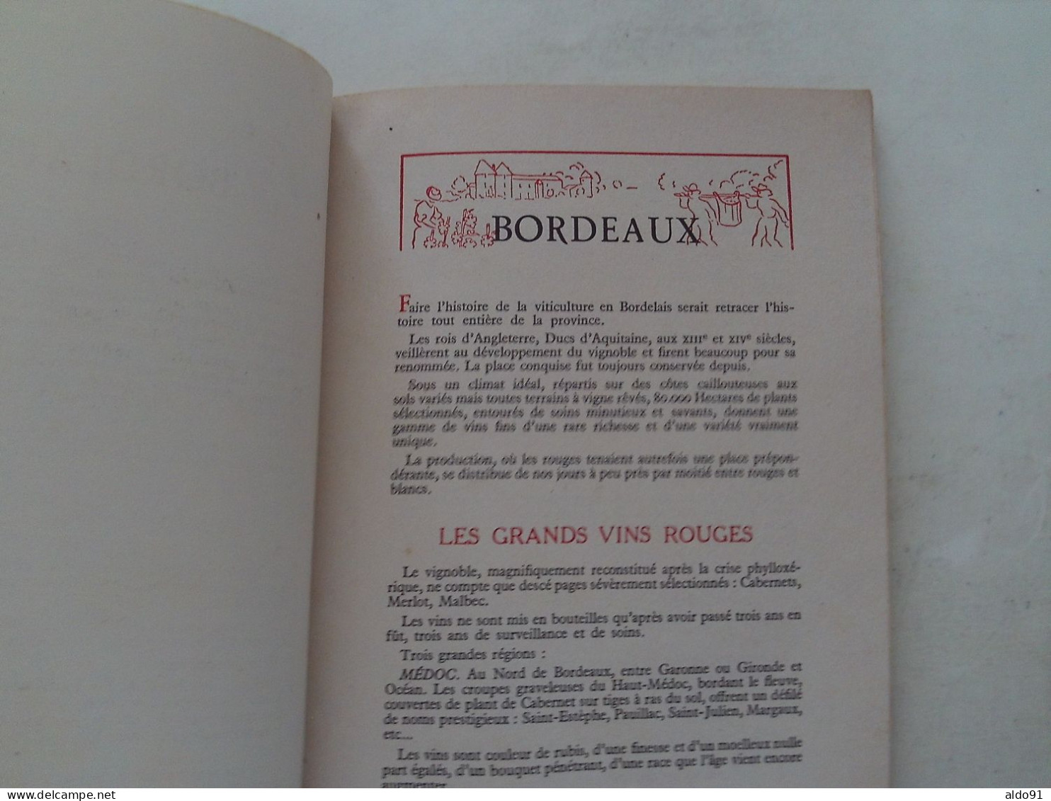 (Gastronomie - Œnologie...) -  Bréviaire de l'Amateur de Vins  (1951 - Hors Commerce)............voir scans