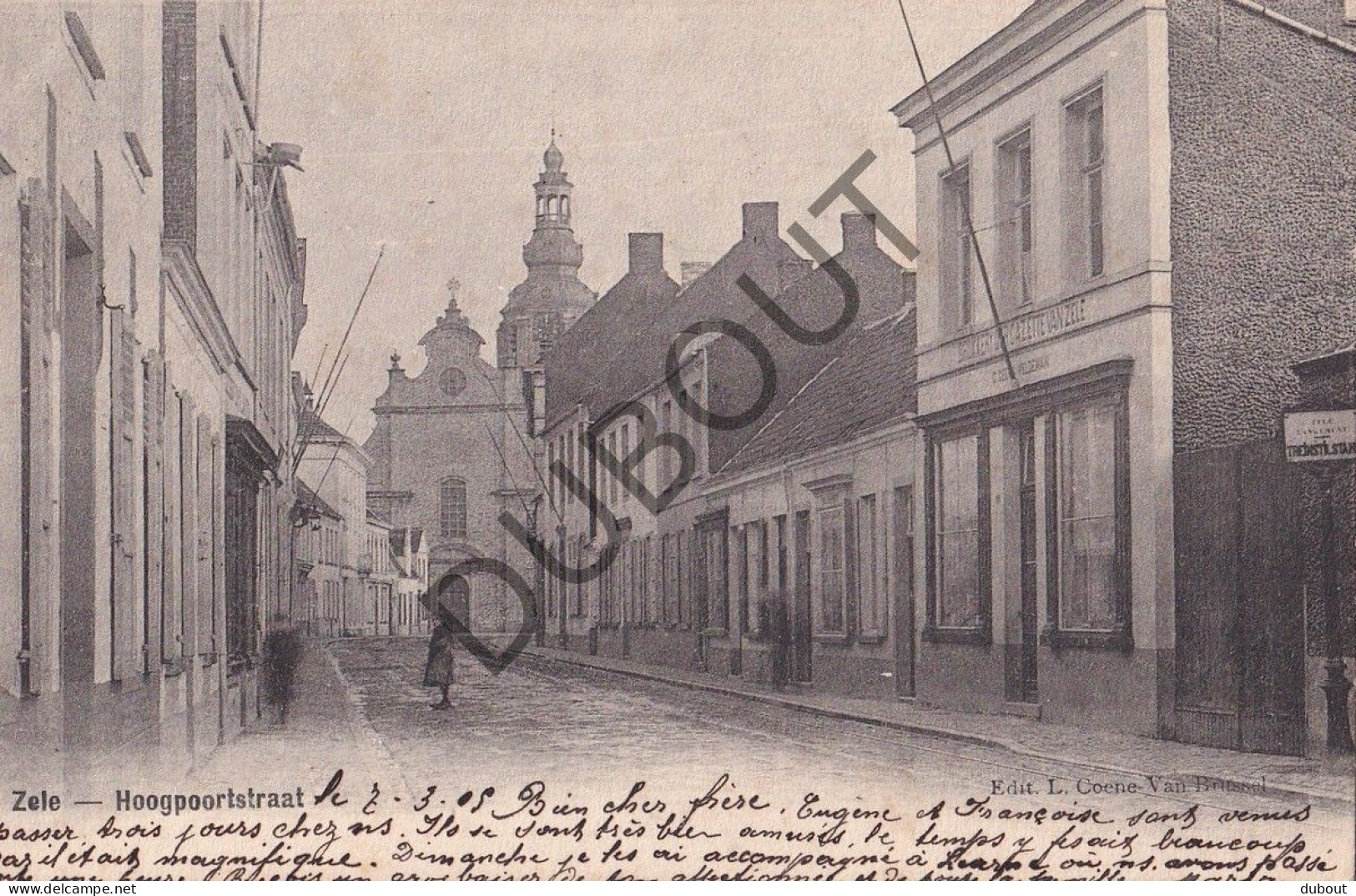 Postkaart - Carte Postale - Zele - Hoogpoortstraat   (C6036) - Zele