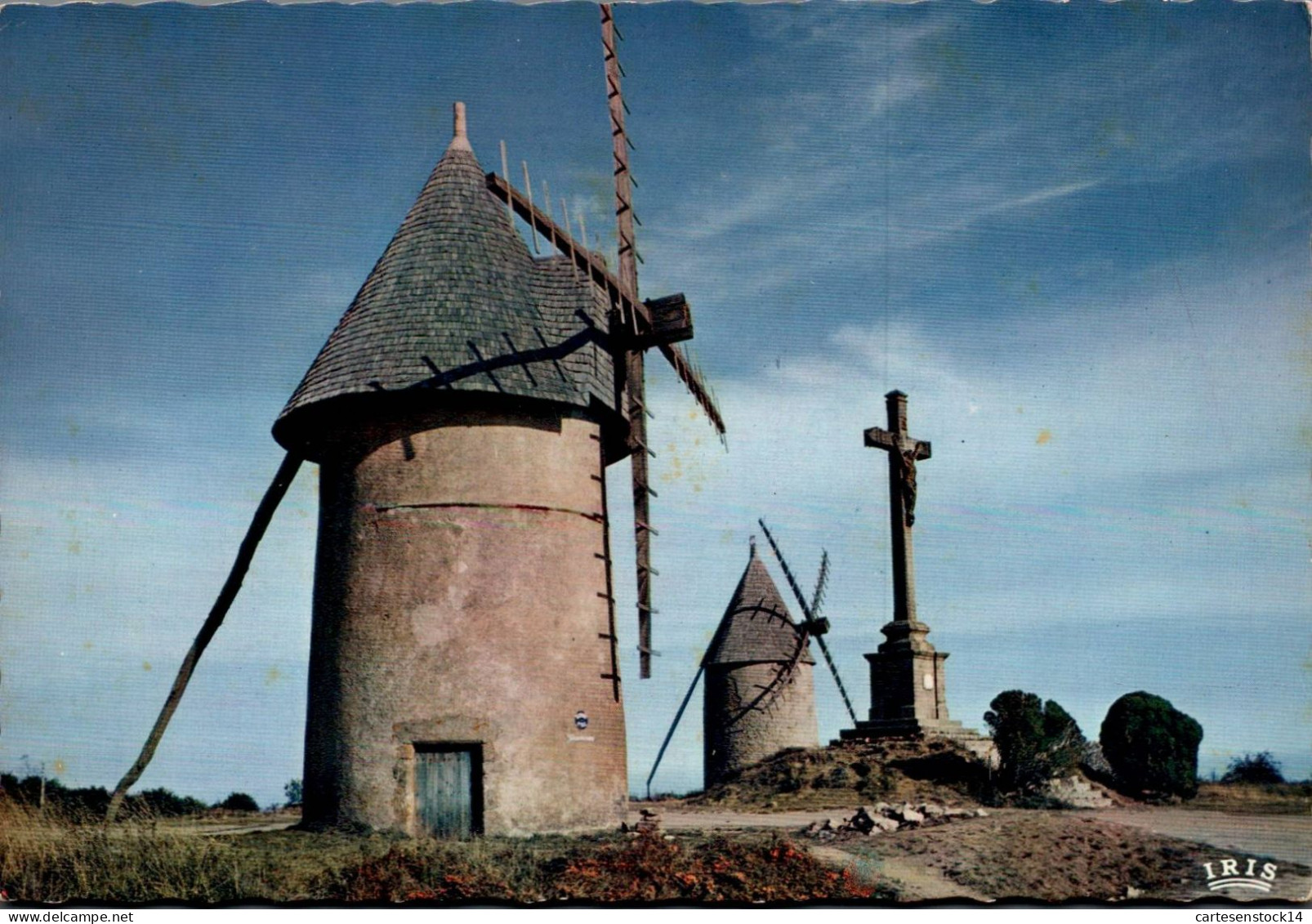 N°42610 Z -cpsm Le Mont Des Alouettes - Windmühlen