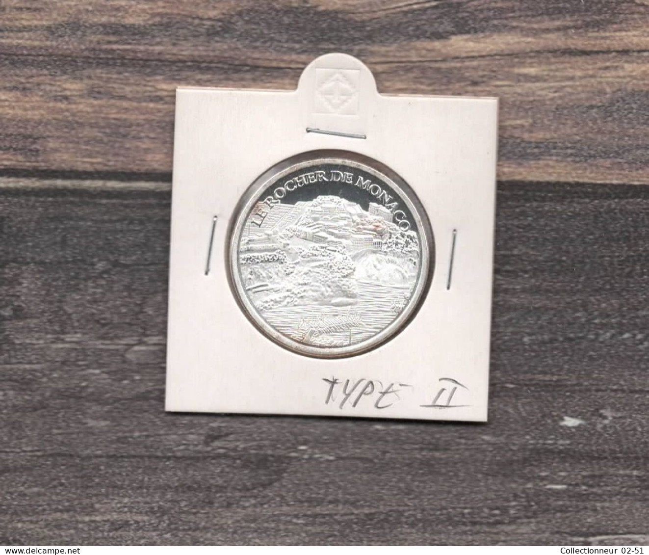 Médaille Souvenirs&Patrimoine : Le Rocher De Monaco - Type 2 (couleur Argent) - Autres & Non Classés
