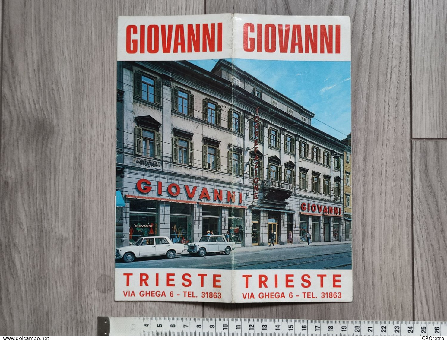 GIOVANNI TRIESTE / ITALY, Vintage Advertising Brochure - Publicités