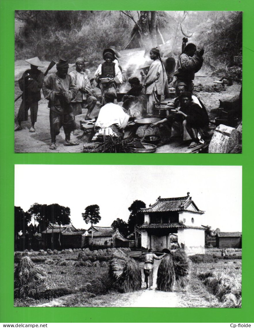 CHINE . " THE OLD PHOTOS OF KUNMING " . POCHETTE DE 9 CPM . VOIR SCANS - Réf. N°20397b - - Chine