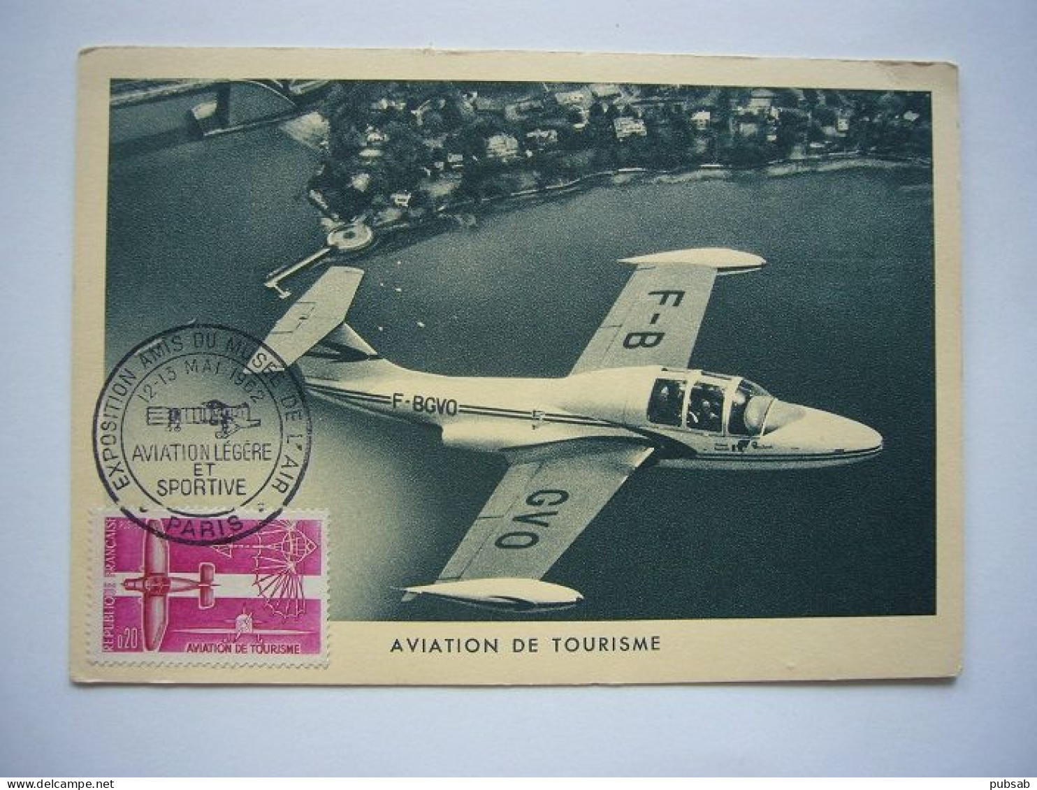 Avion / Airplane / FEDERATION NATIONALE AERONAUTIQUE FRANCAISE / Aviation De Tourisme / Carte Maximum - 1946-....: Moderne