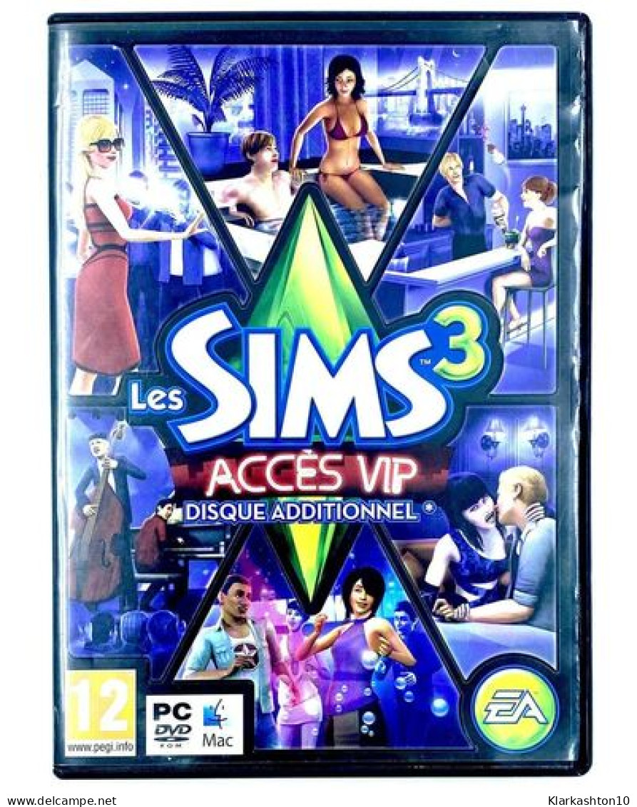 Les Sims 3: Acces VIP - French Only - Standard Edition - Autres & Non Classés