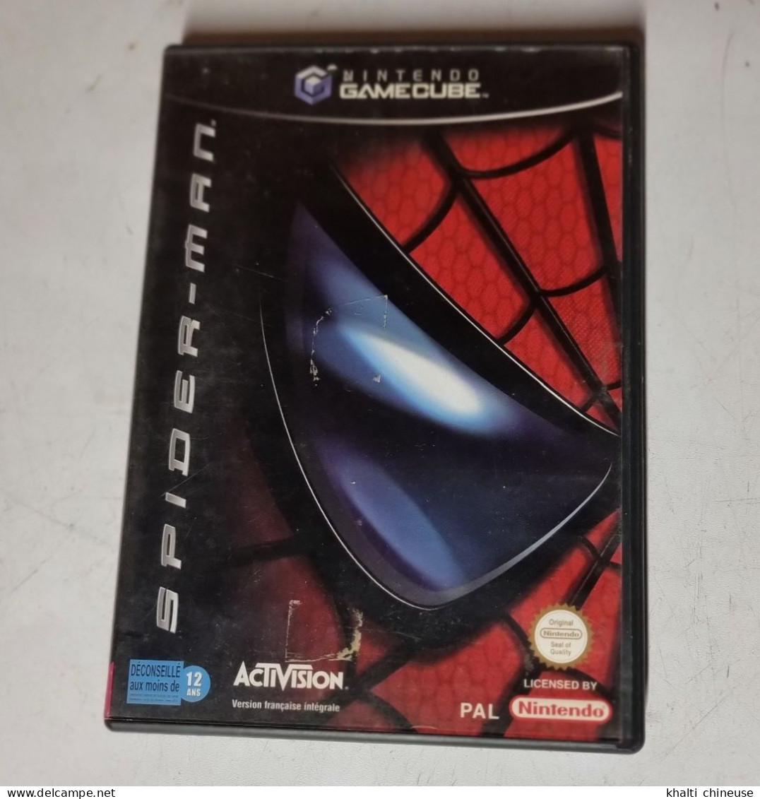 Jeu Vidéo Spiderman Nitendo Gamecube Vintage Sans Notice - Nintendo GameCube
