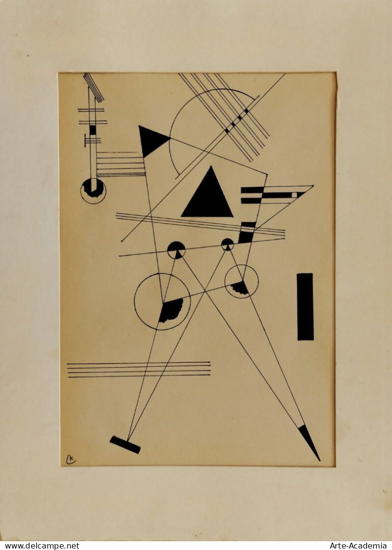Dessin Composition Cubiste D'après Kandinsky - Drawings