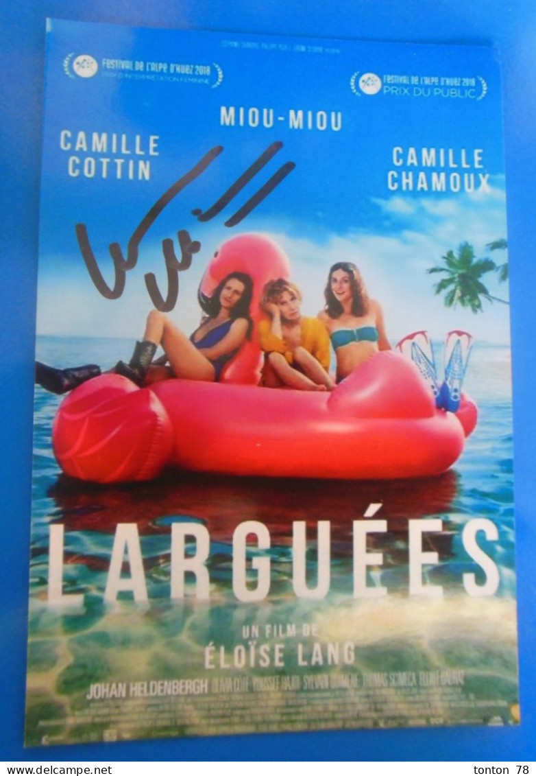 AUTOGRAPHE DE MIOU MIOU SUR PHOTO - Actors & Comedians