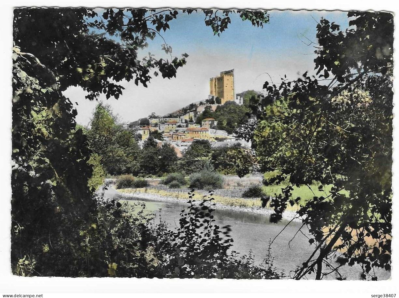 Crest - 1960 - La Ville Vue Des Bords De La Drome - N°33422  # 11-23/24 - Crest