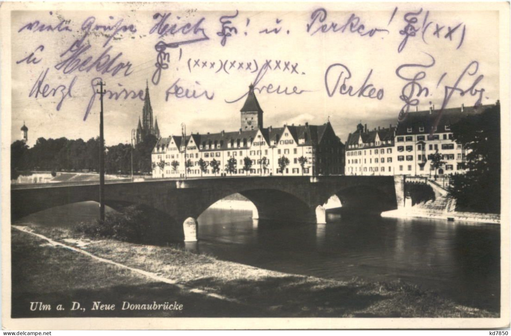 Ulm An Der Donau - Neue Donaubrücke - Ulm
