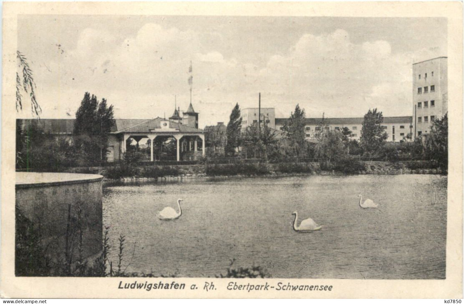 Ludwigshafen Am Rhein - Ebertpark Schwanensee - Ludwigshafen