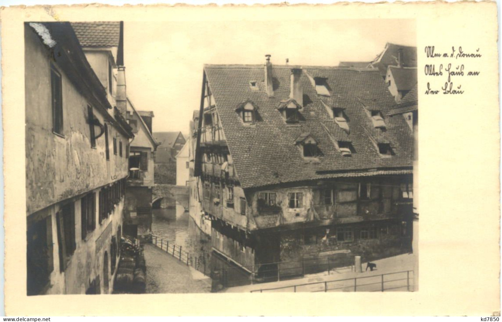 Ulm An Der Donau - Altes Haus An Der Blau - Ulm