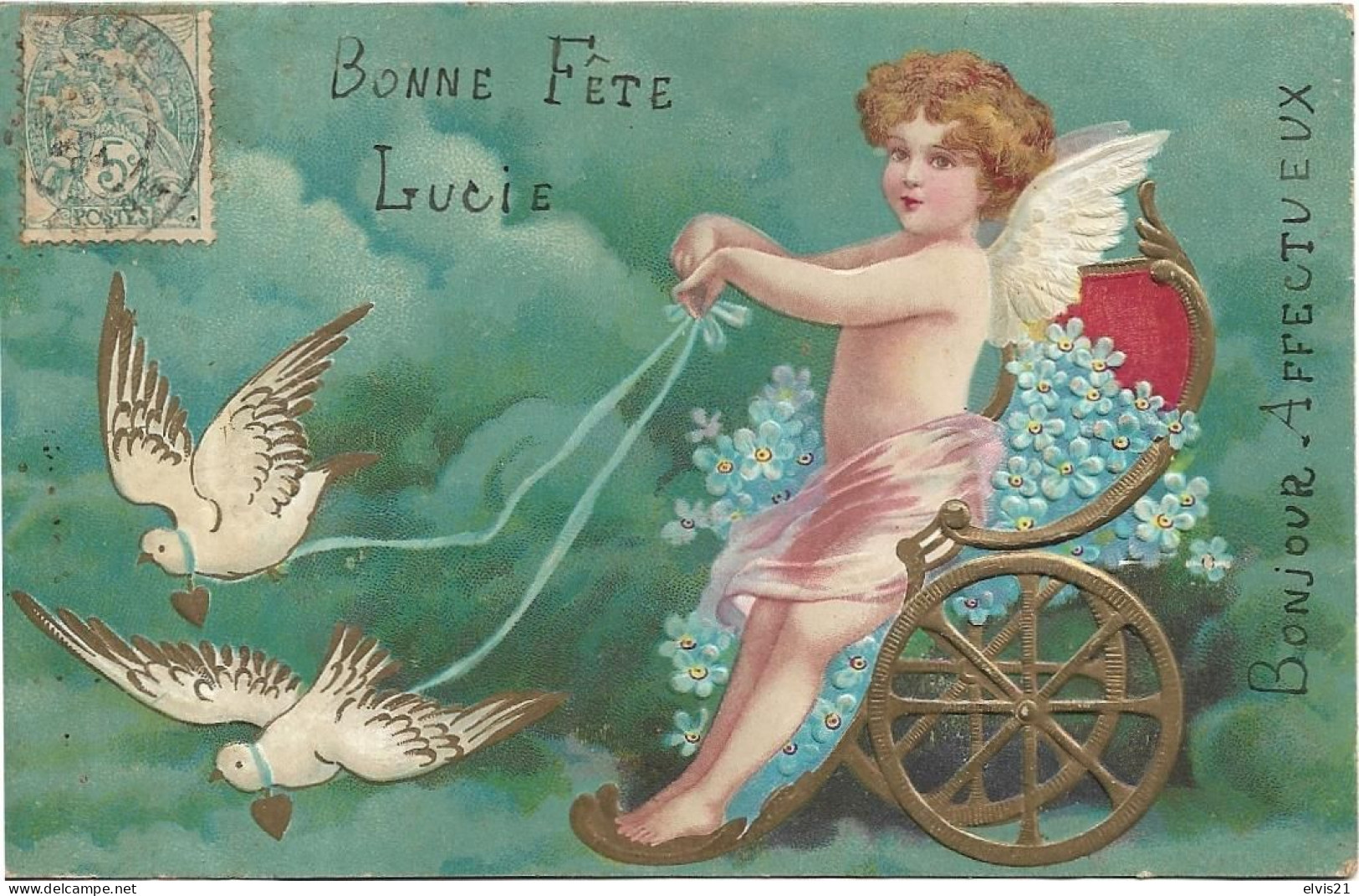 Ange. Bonne Fête Lucie - Anges