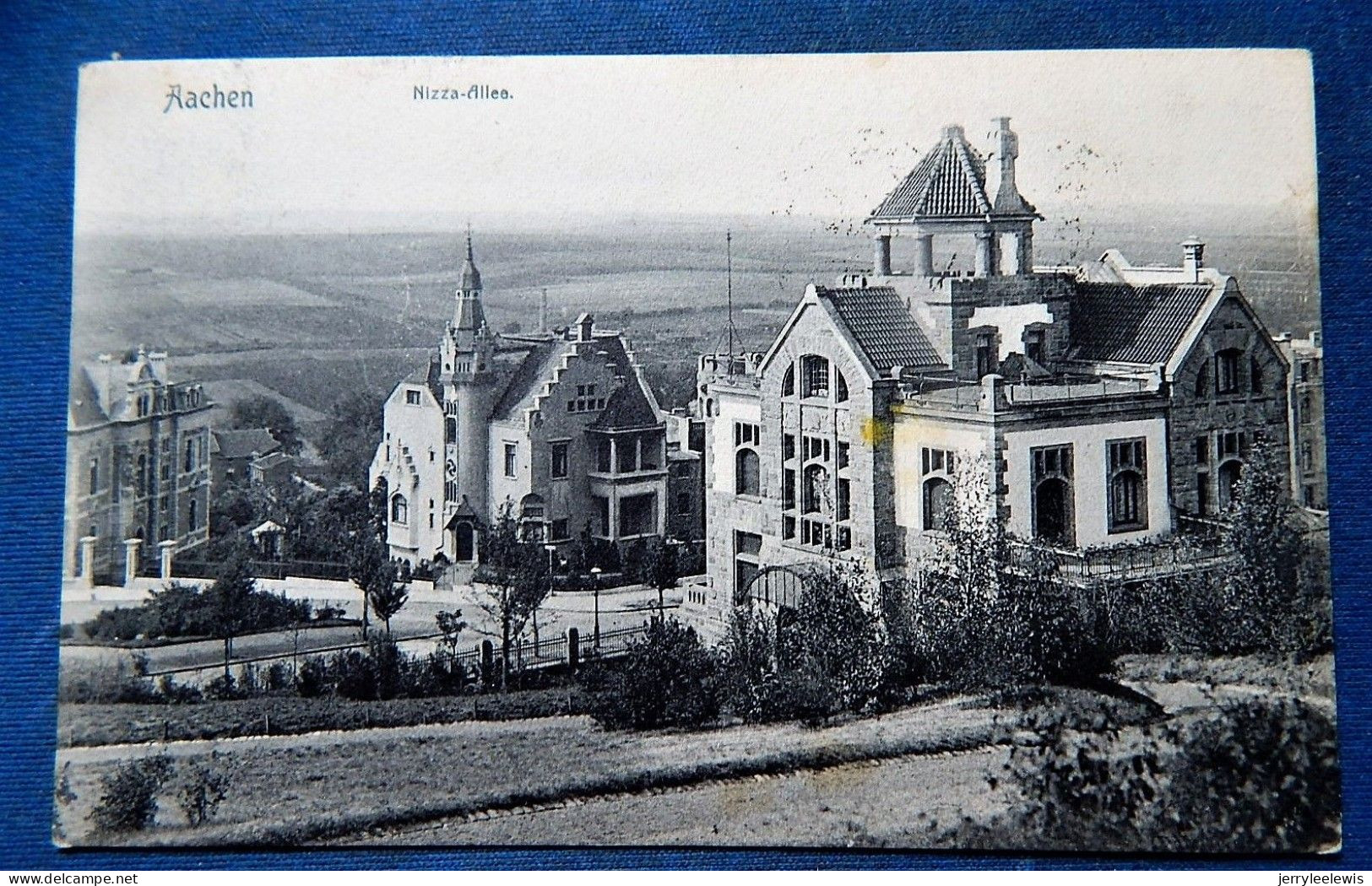 AACHEN - Nizza-Allee  -  1909 - Aachen