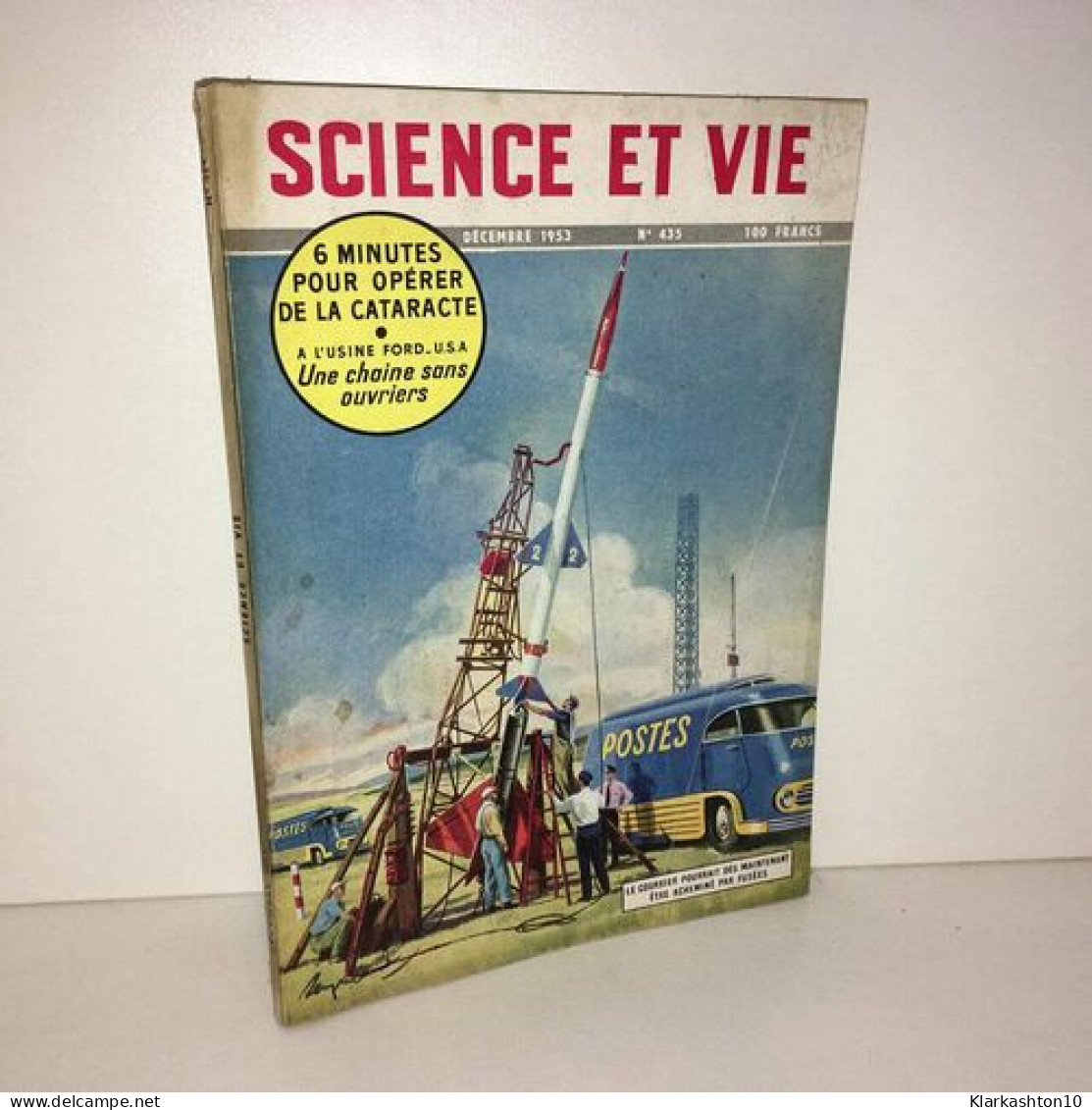 Revue SCIENCE ET VIE N 435 1953 Acheminement Du Courrier Par Fusées BB3A - Zonder Classificatie