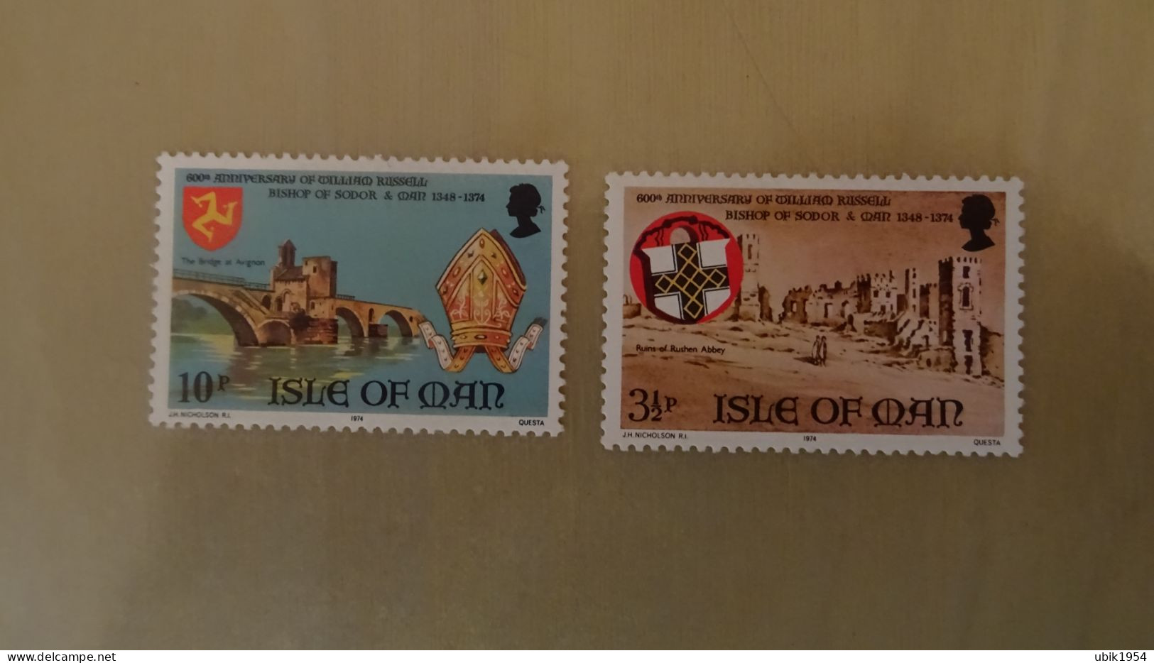 1974 MNH B59 - Isle Of Man