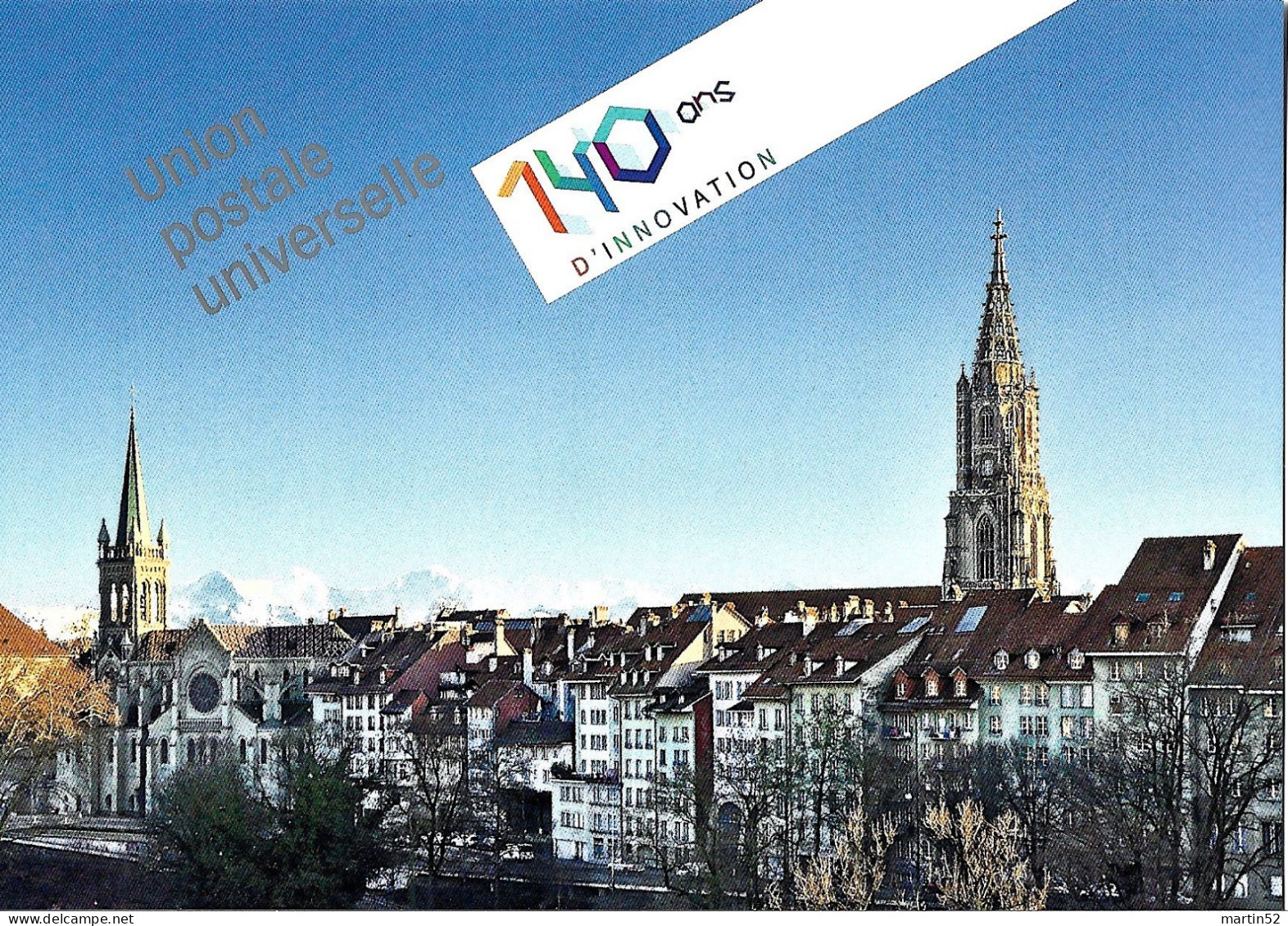 Schweiz Suisse 2014: UPU Union Postale Universelle 140 Ans D'INNOVATION ⊙ BERN 9.10.2014 JOURNÉE MONDIALE DE LA POSTE - U.P.U.