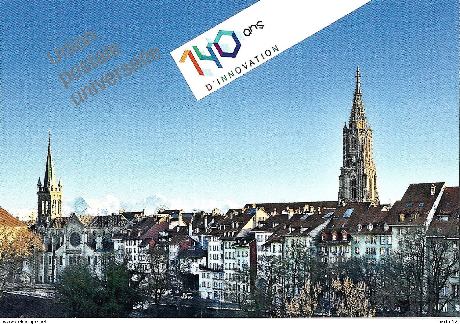 Schweiz Suisse 2014: UPU Union Postale Universelle 140 Ans D'INNOVATION ⊙ BERN 9.10.2014 JOURNÉE MONDIALE DE LA POSTE - U.P.U.
