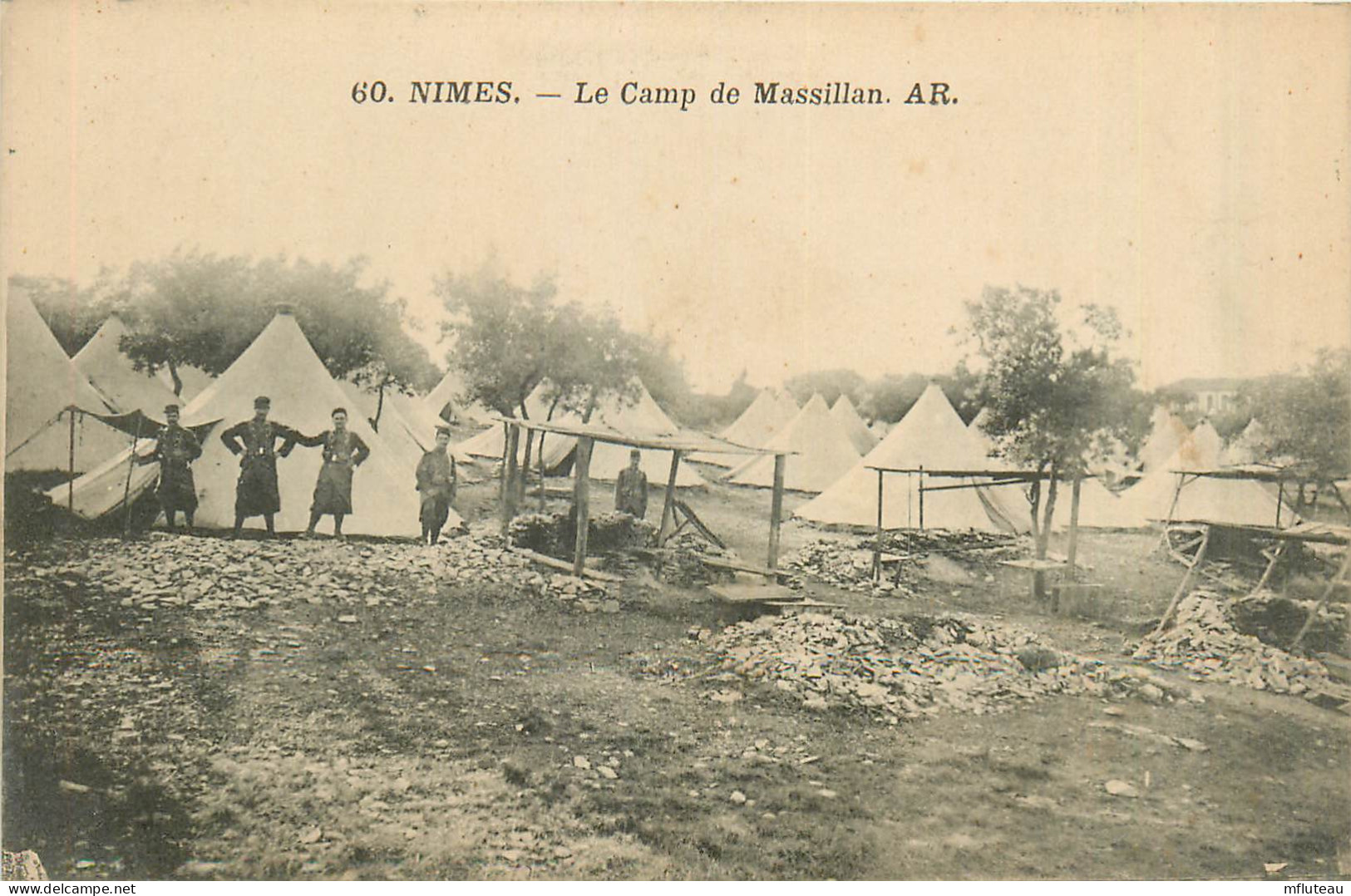 30* NIMES  Camp De Massillan       RL40,0533 - Kasernen